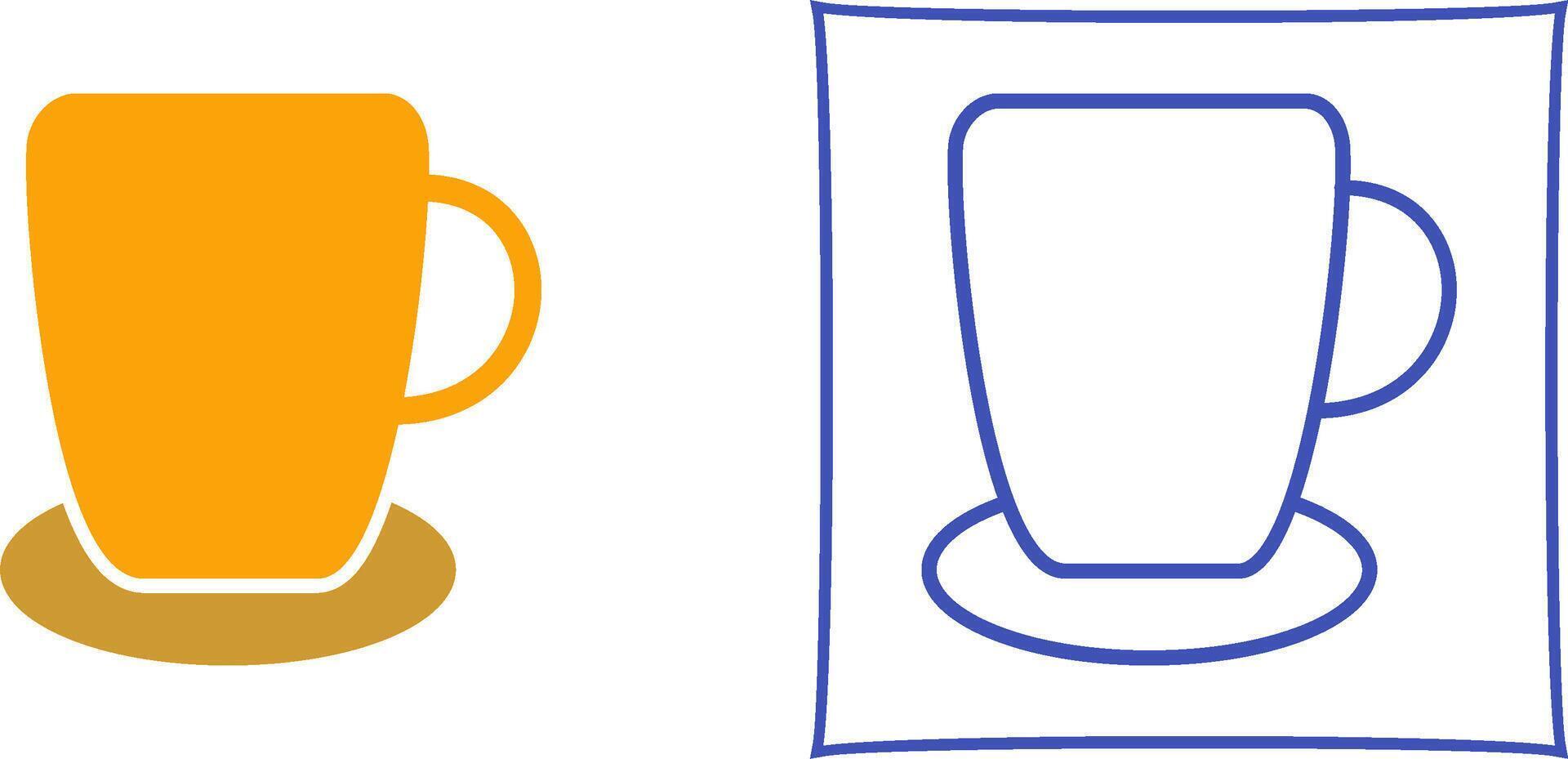 icono de vector de taza de té