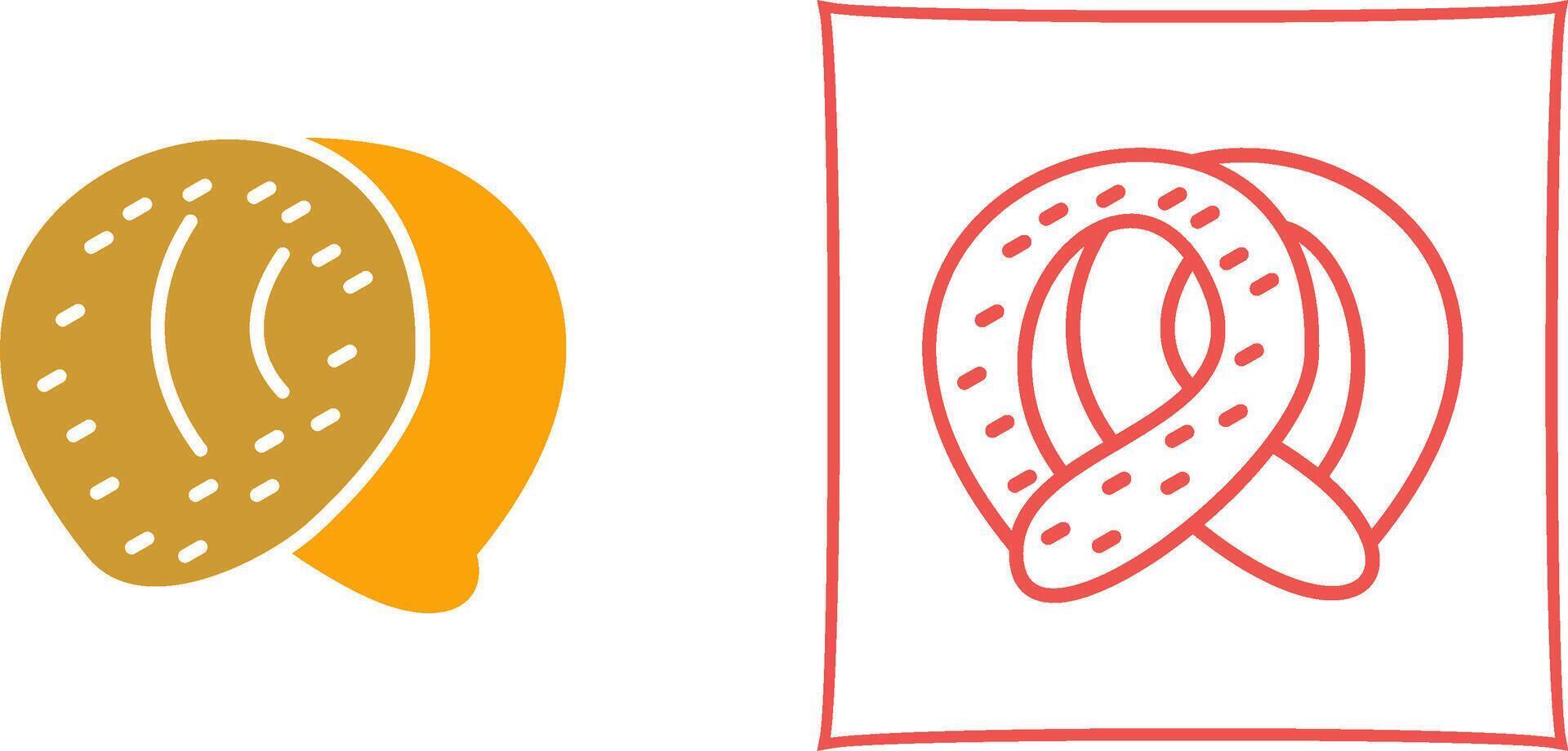 Pretzel Vector Icon