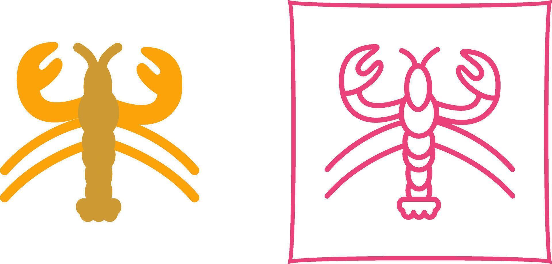 Lobster Vector Icon