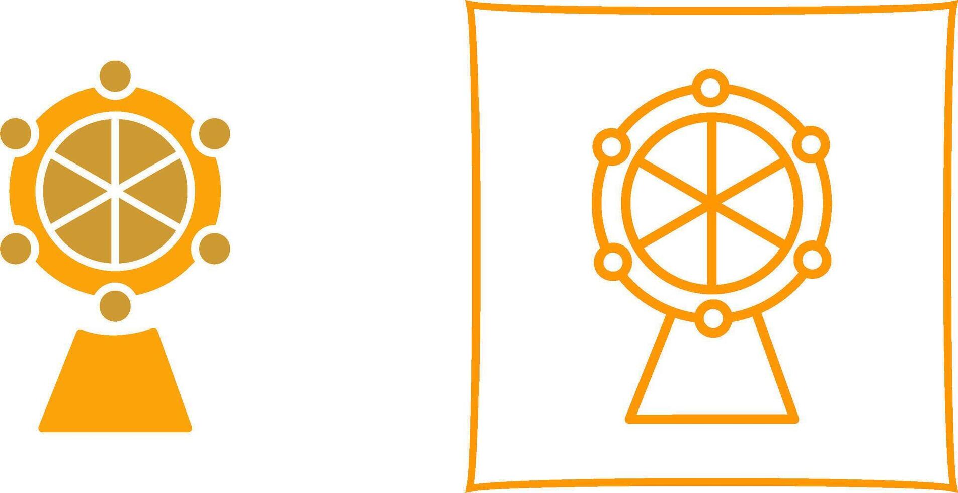 Ferris Wheel Vector Icon