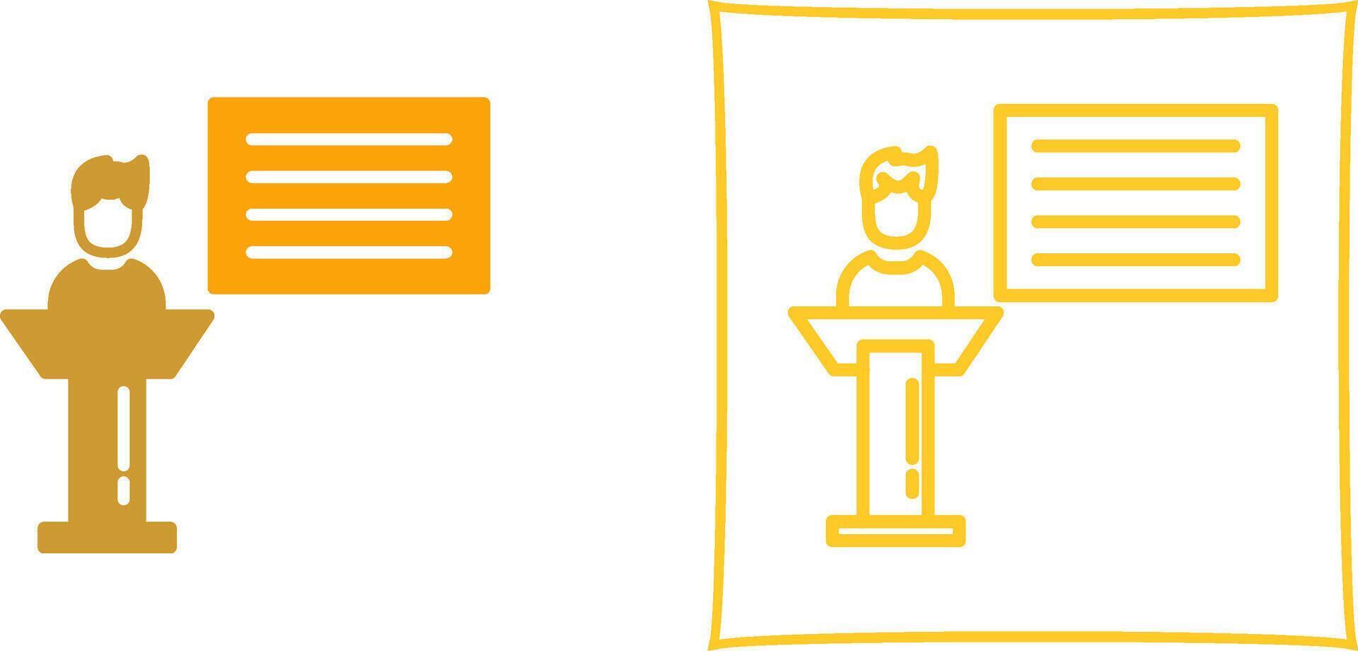 Seminar Vector Icon