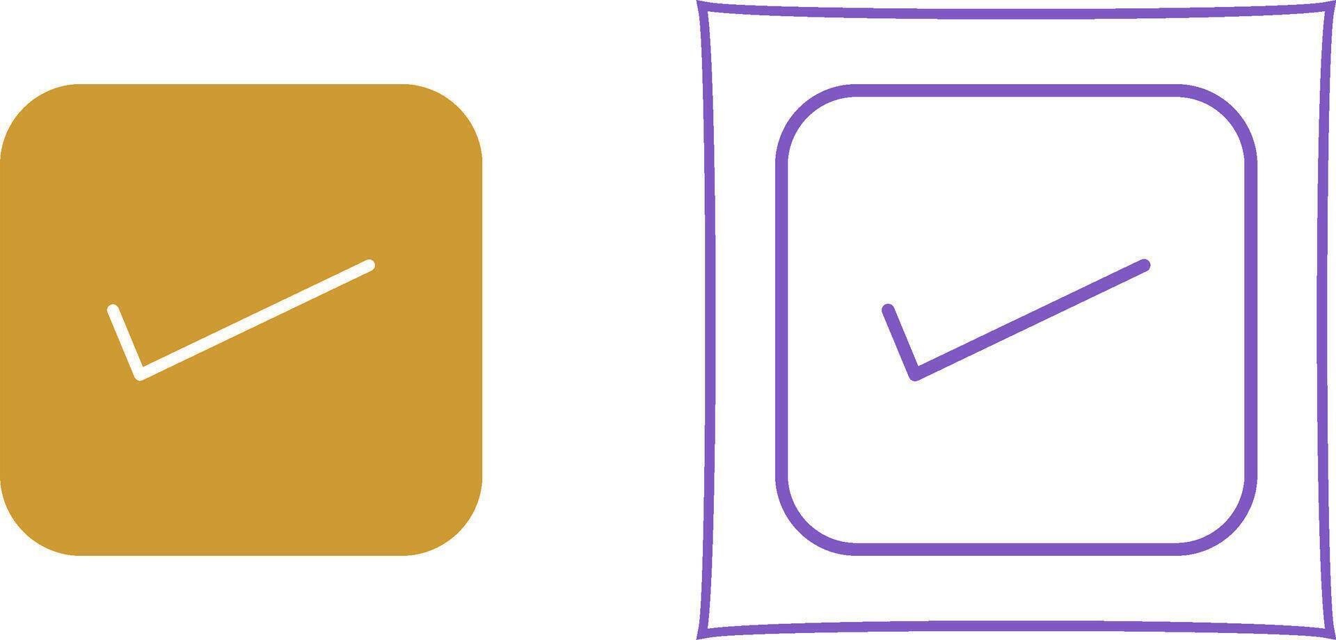 Checkbox Vector Icon