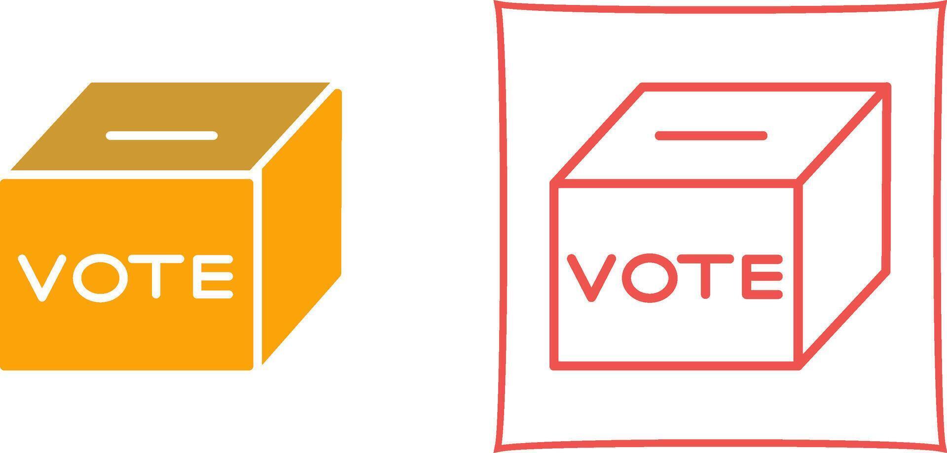 Ballot Box Vector Icon
