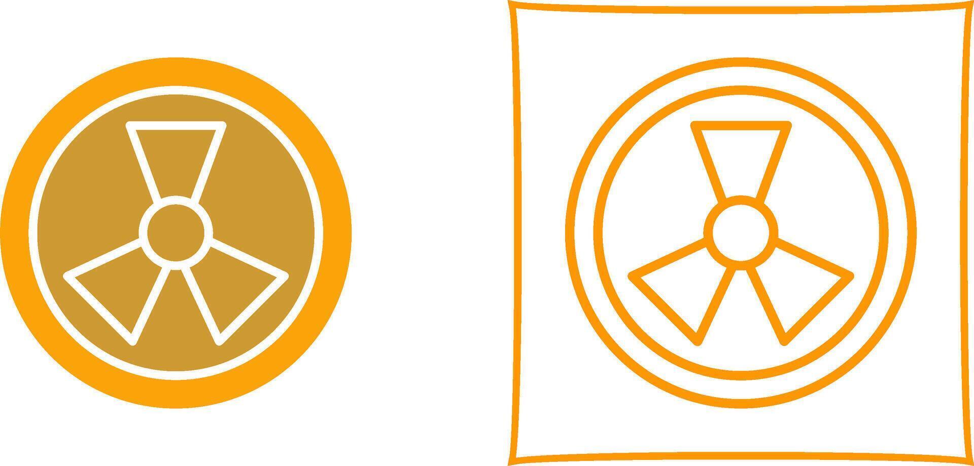 Radiation Vector Icon