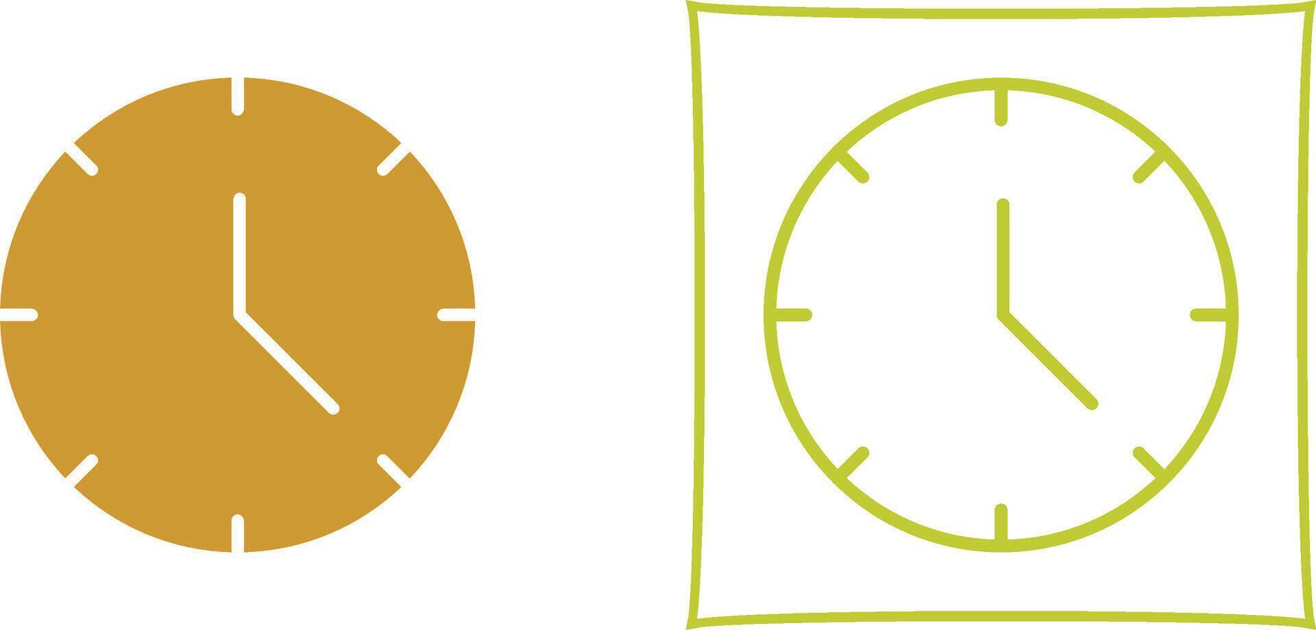 Clock Vector Icon