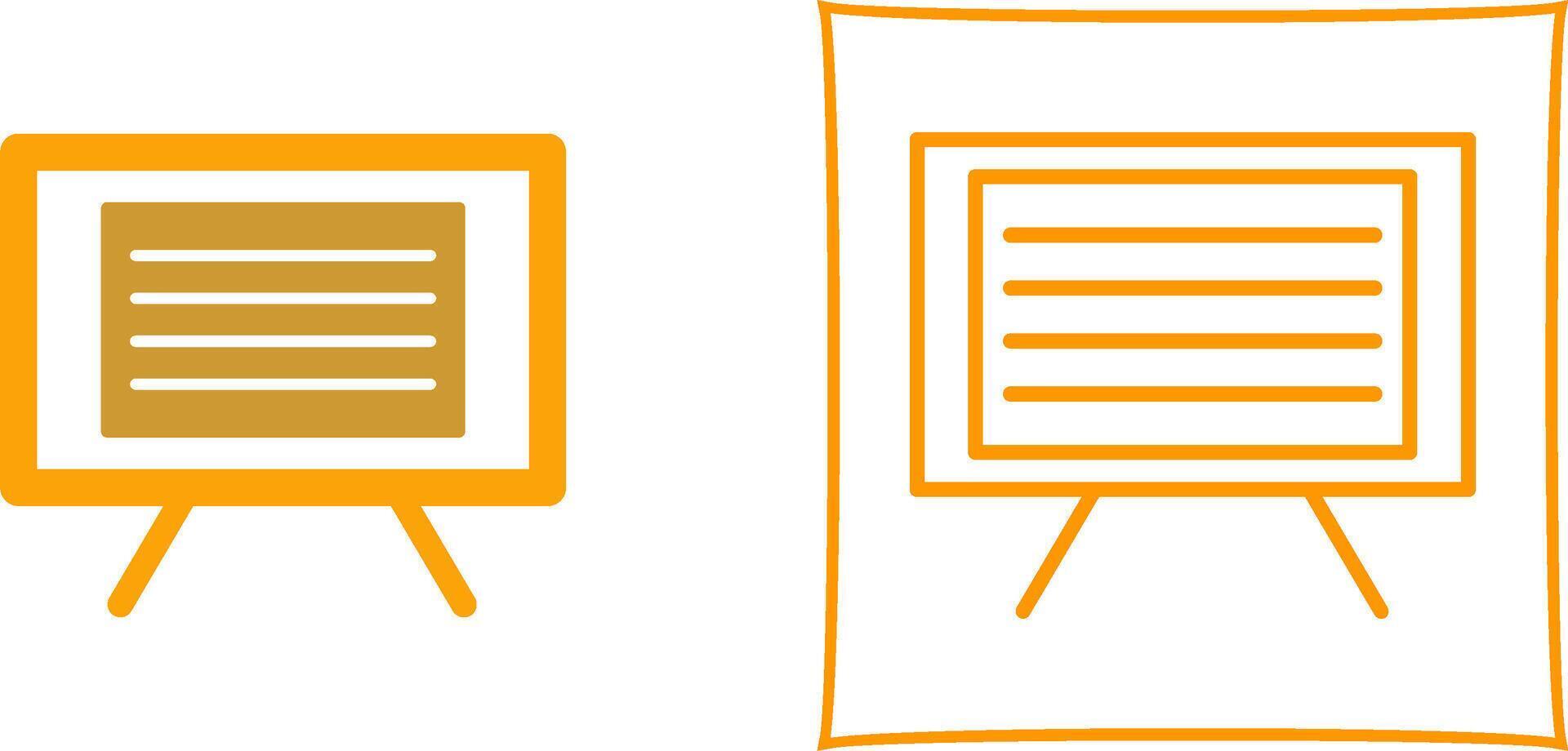 Classroom Board Vector Icon