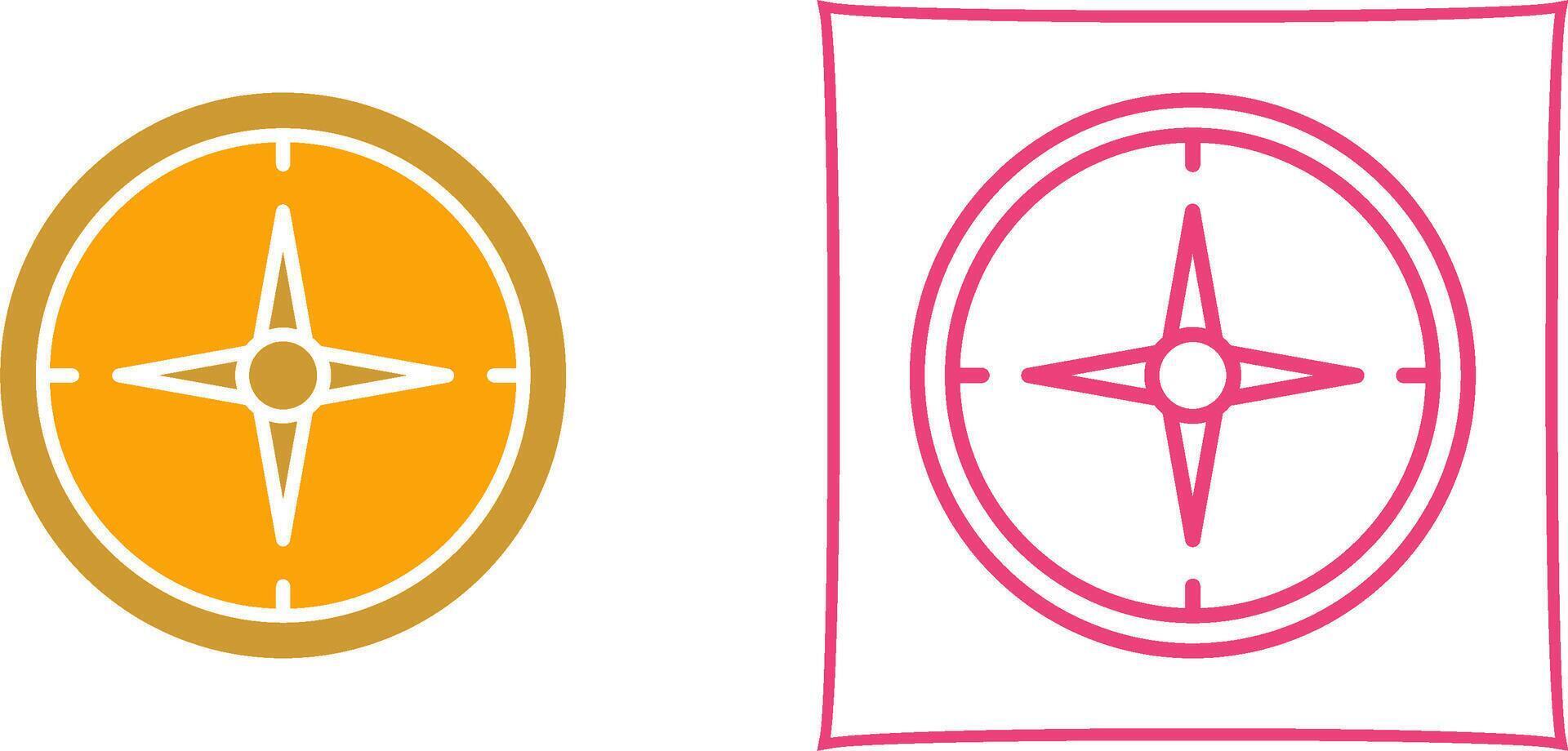 Compass Vector Icon