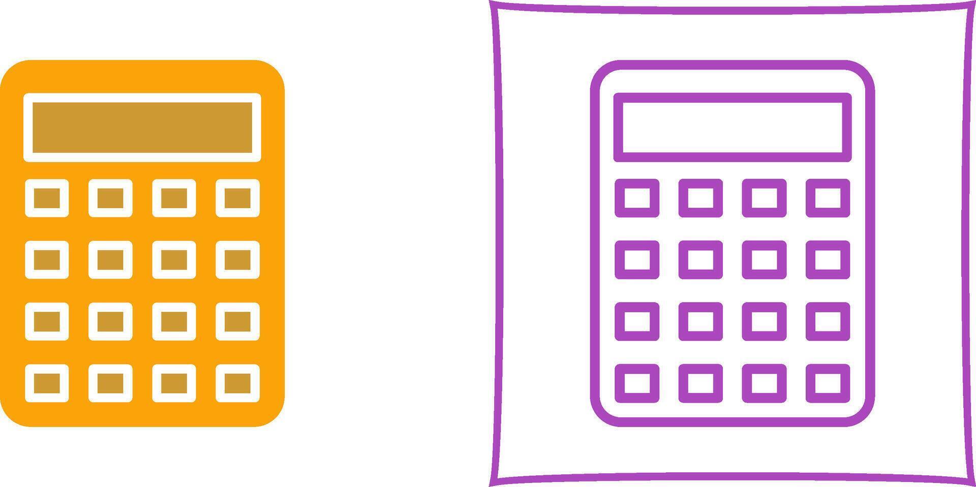 Calculator Vector Icon