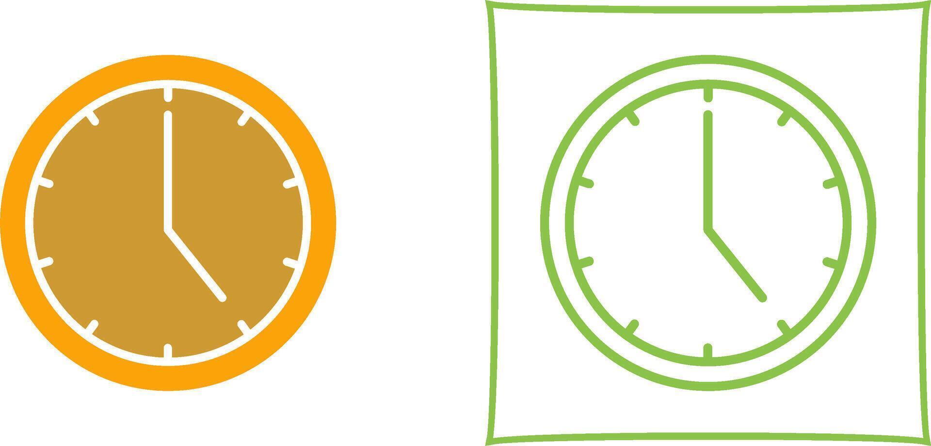Clock Vector Icon