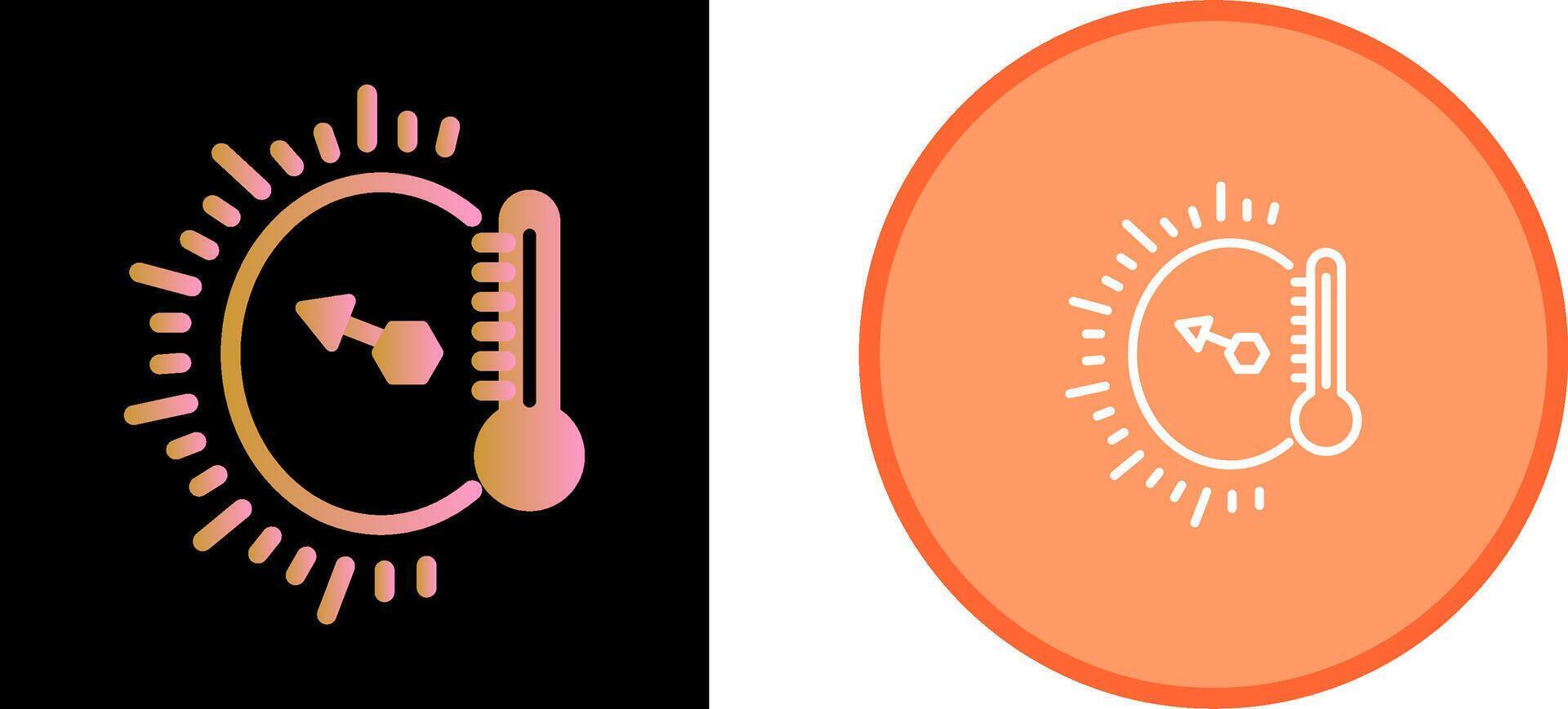Temperature Indicator Vector Icon