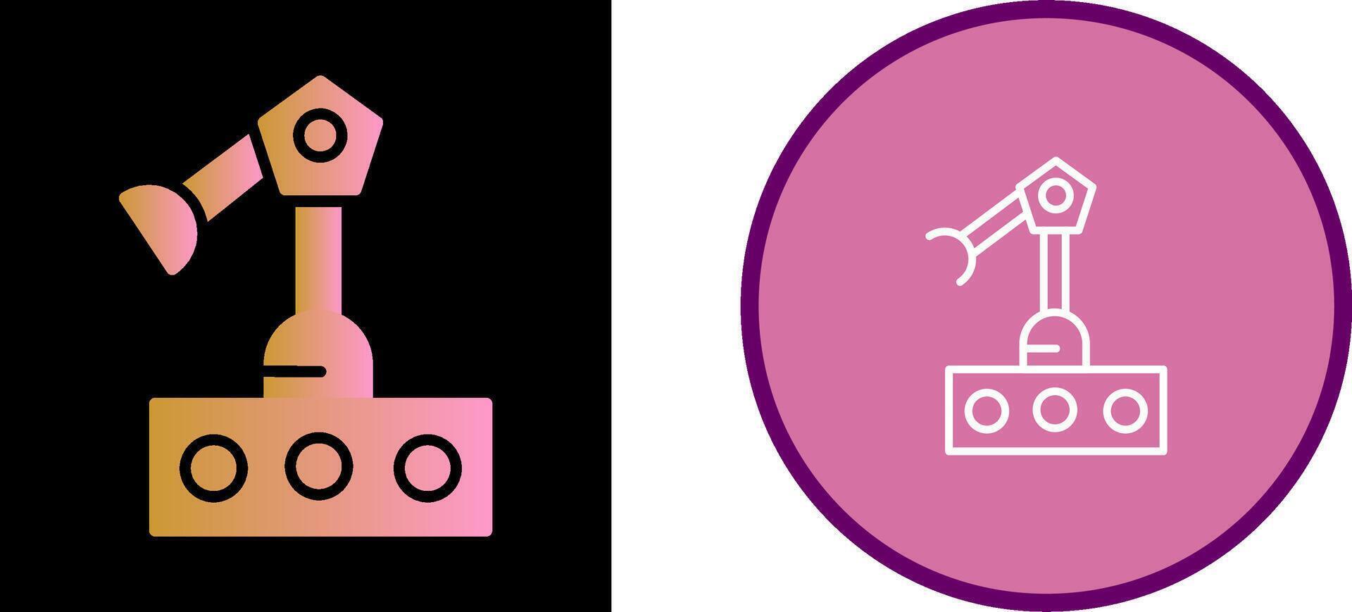 Industrial Arm Vector Icon