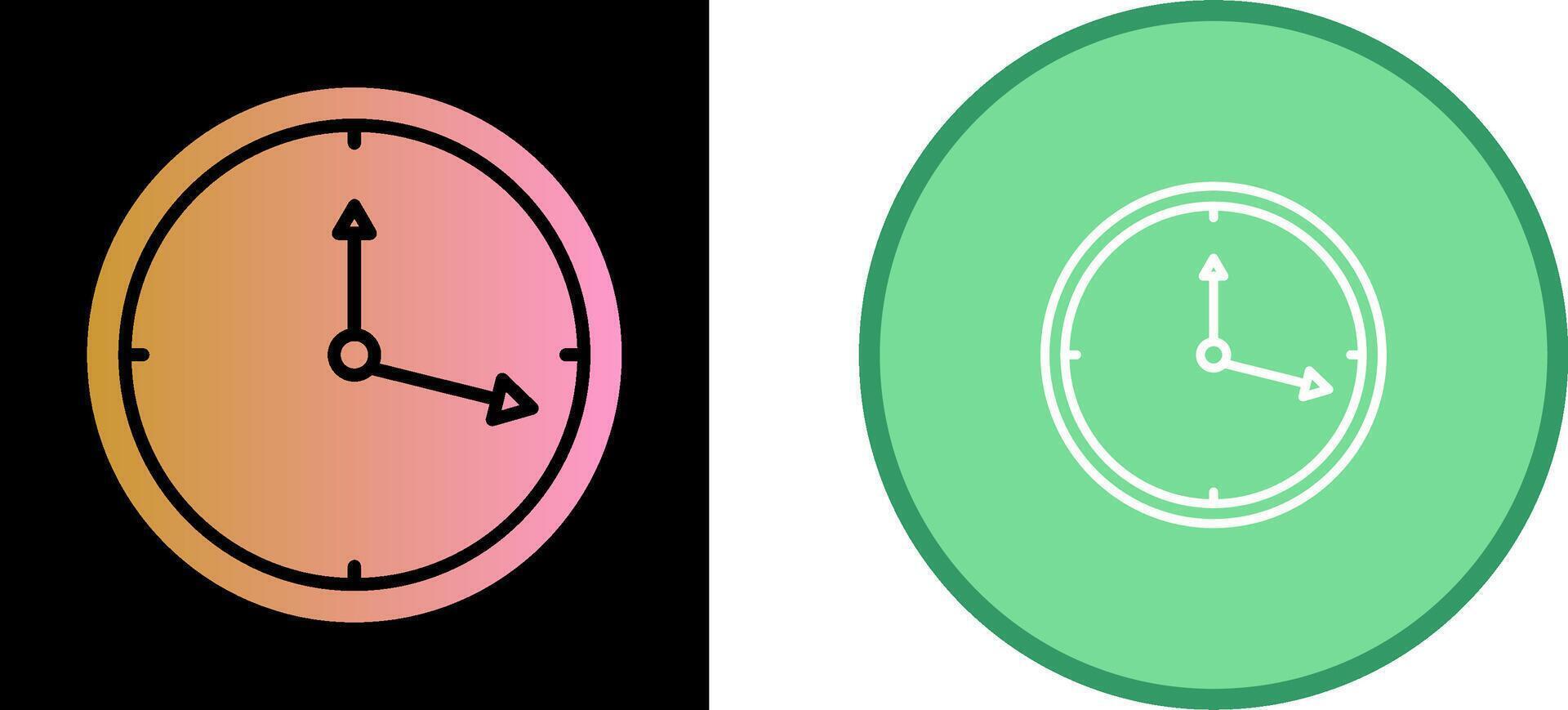 Clock Vector Icon