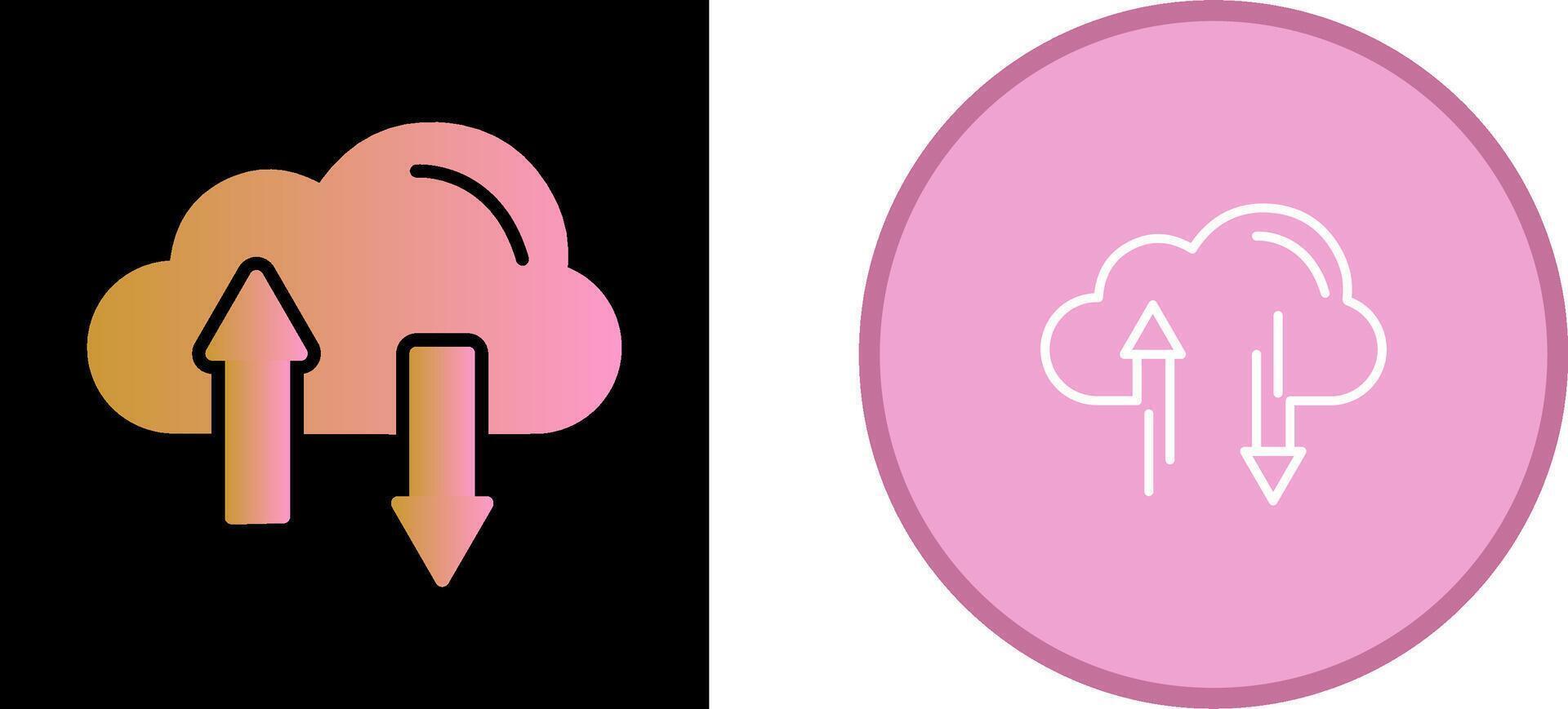 Cloud Storage Vector Icon