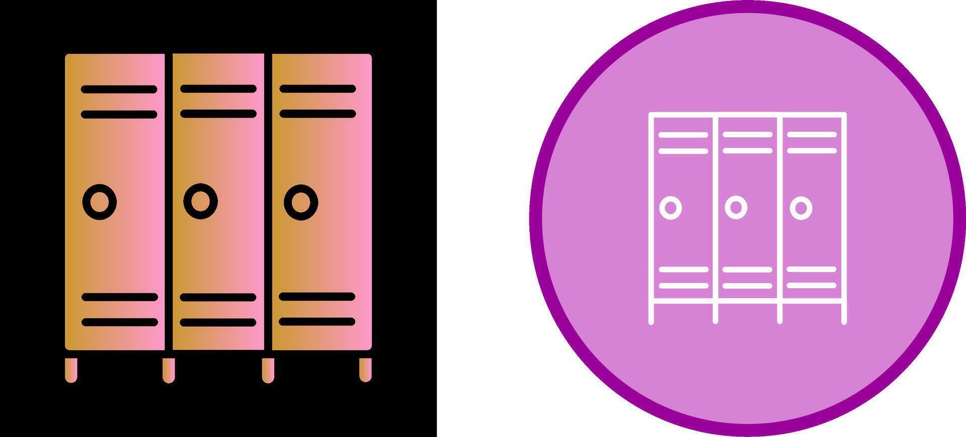 Lockers Vector Icon