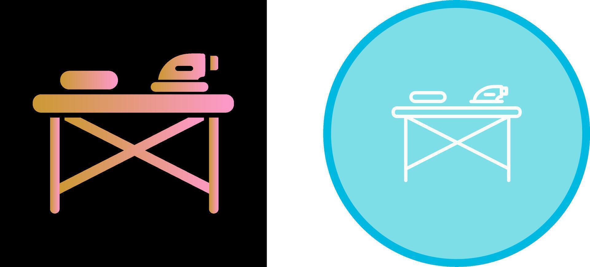 Iron Stand Vector Icon