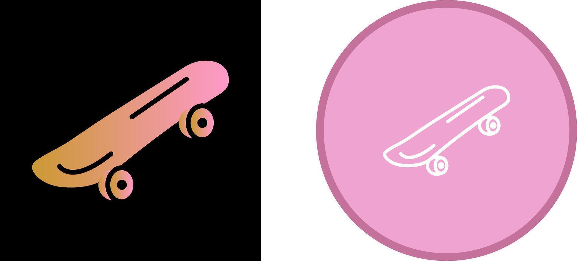 Skateboard Vector Icon