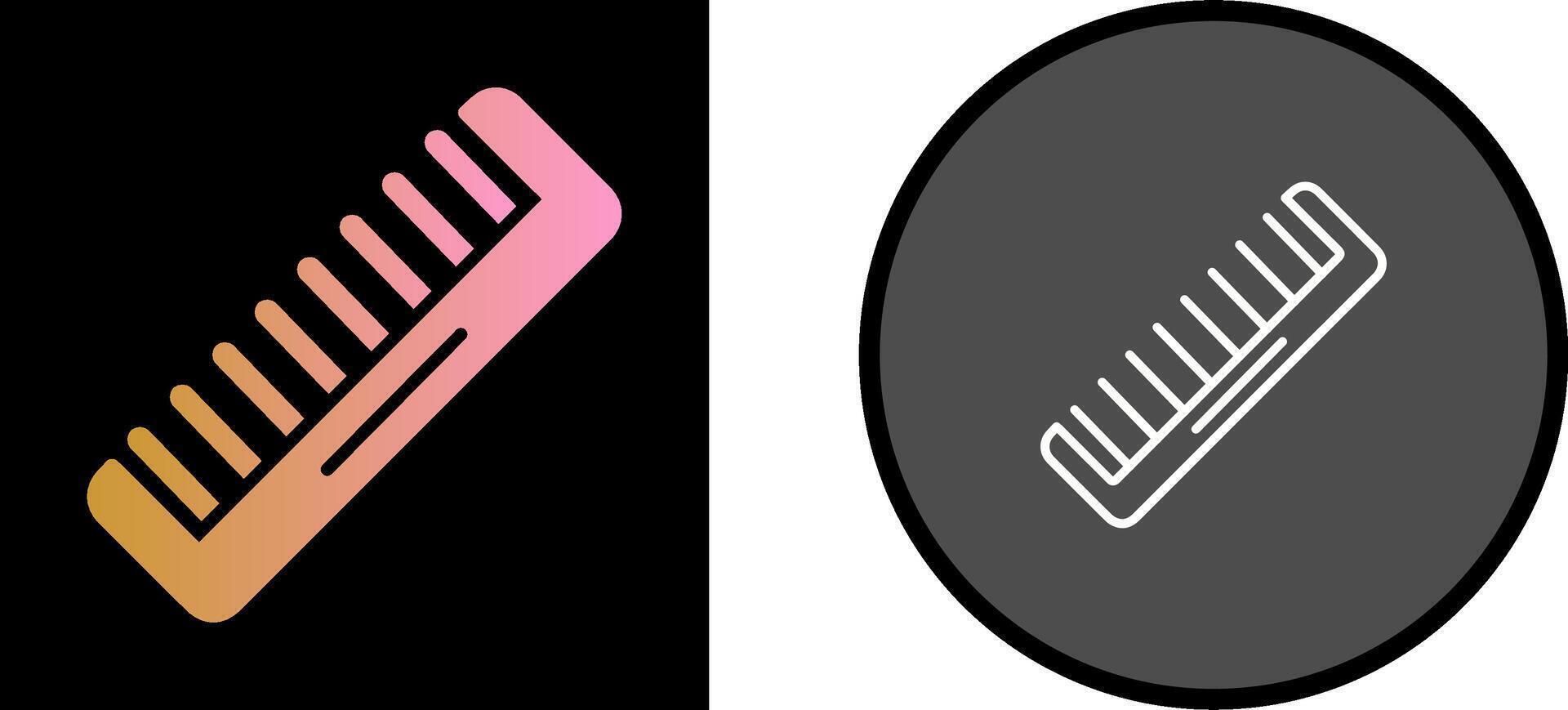 Comb Vector Icon