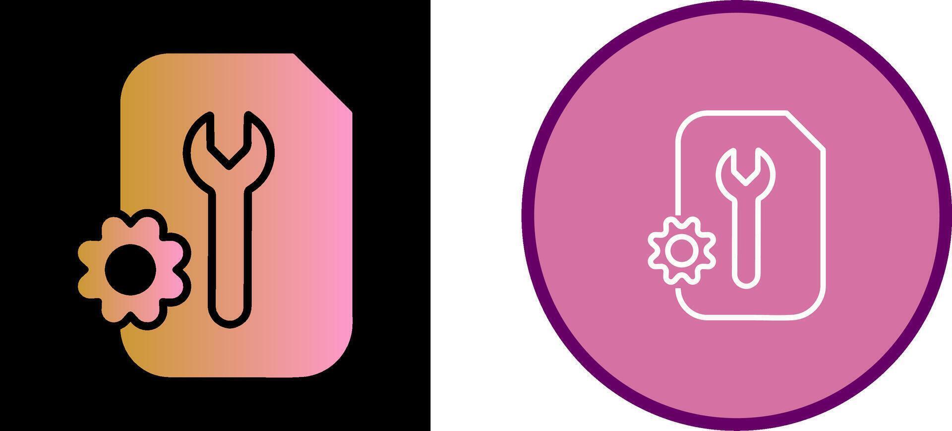 Configuration Vector Icon