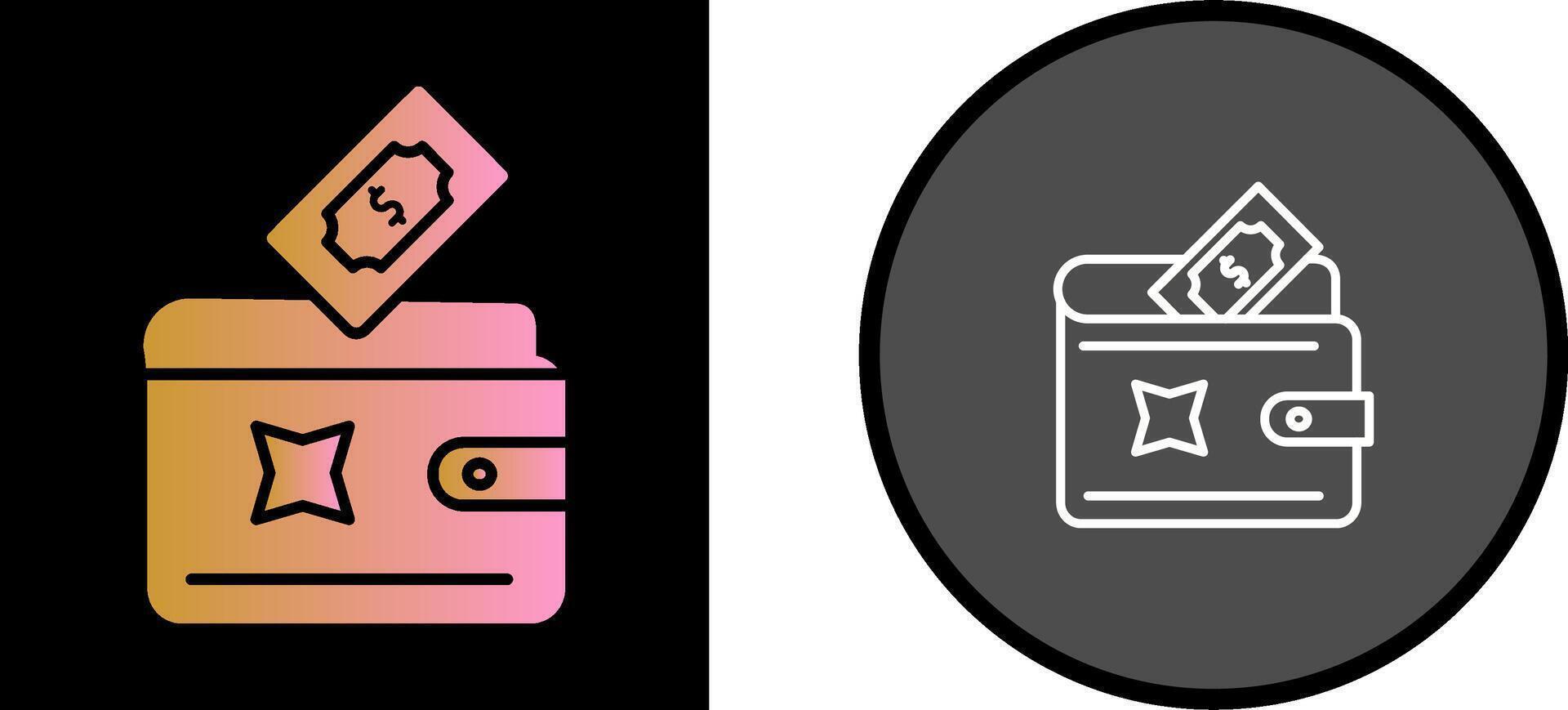 Money From Wallet Vector Icon