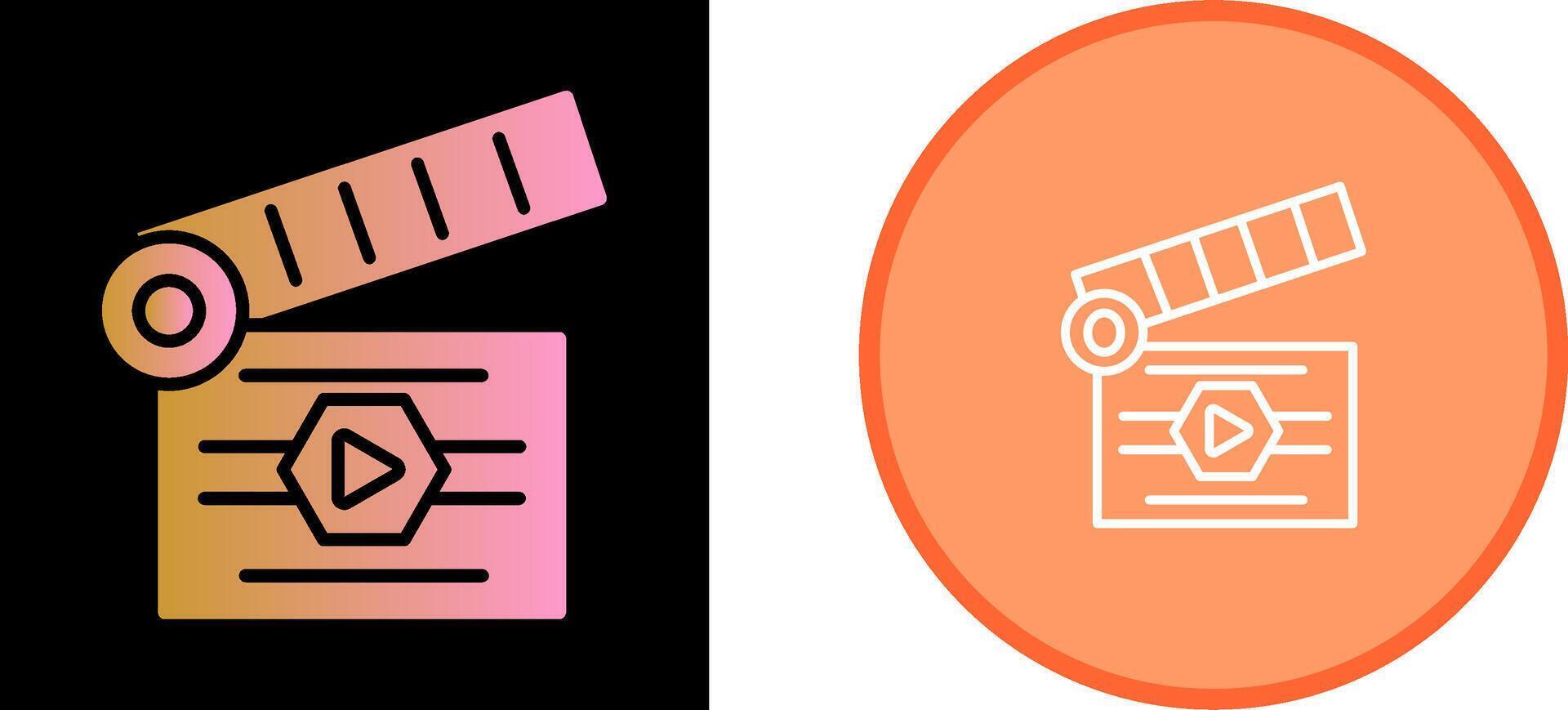 Clapper Vector Icon