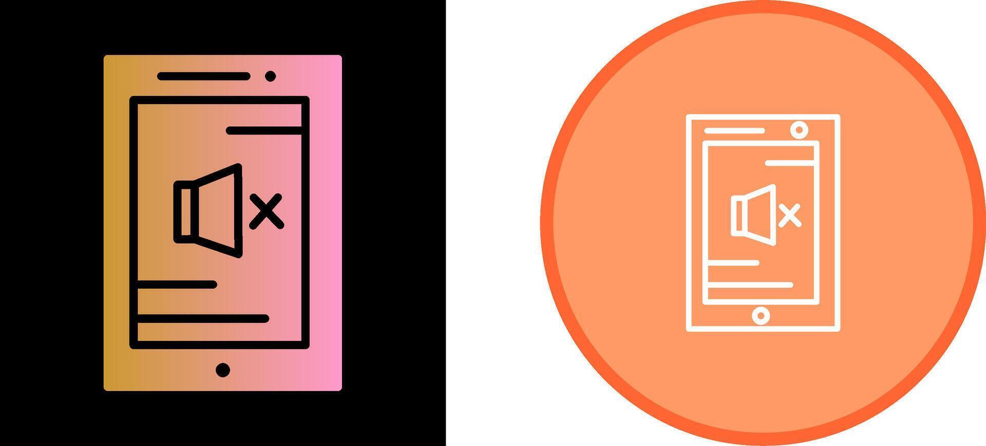 Volume Mute Vector Icon