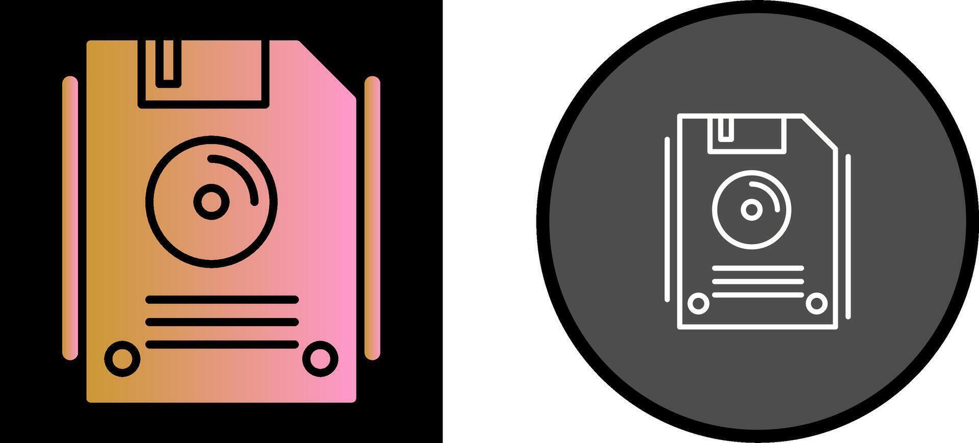 Floppy Disk Vector Icon