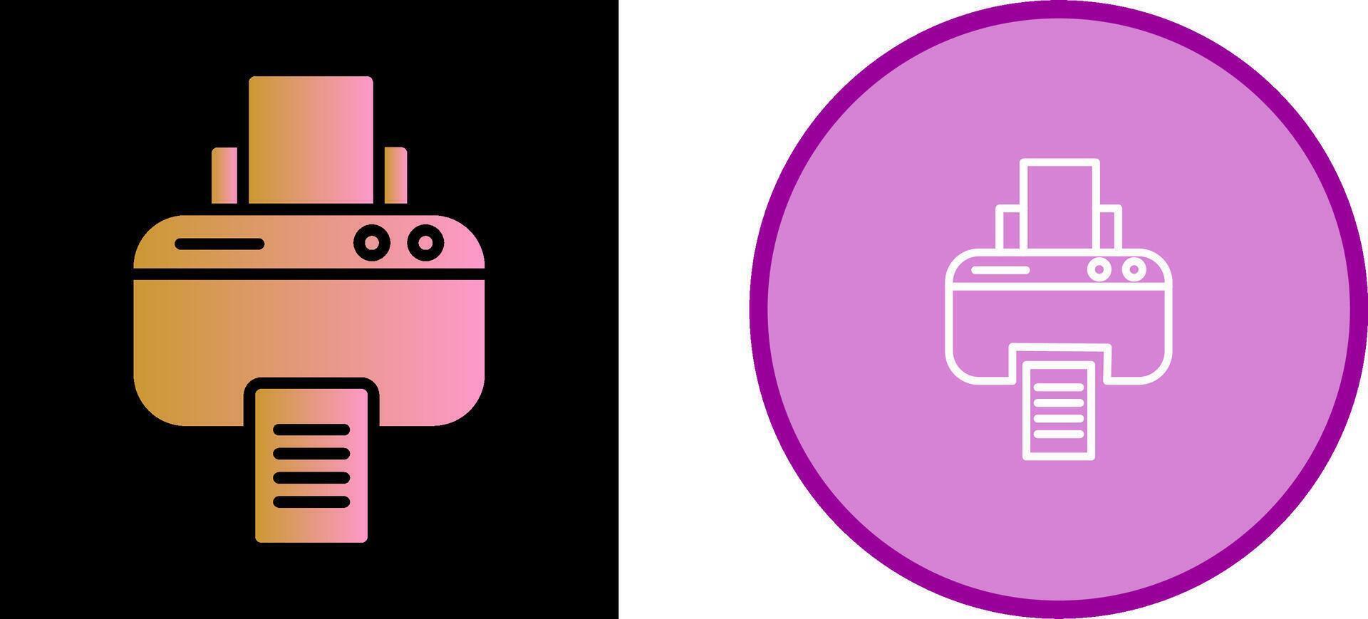 Printer Vector Icon