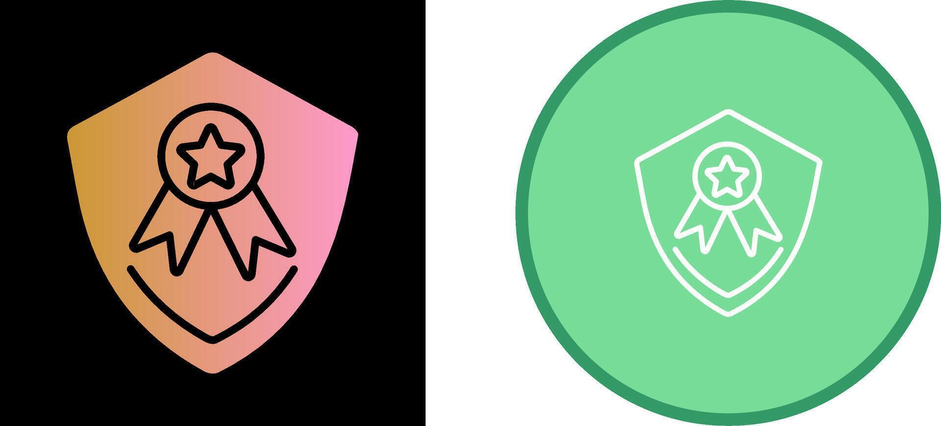 Medal Protection Vector Icon