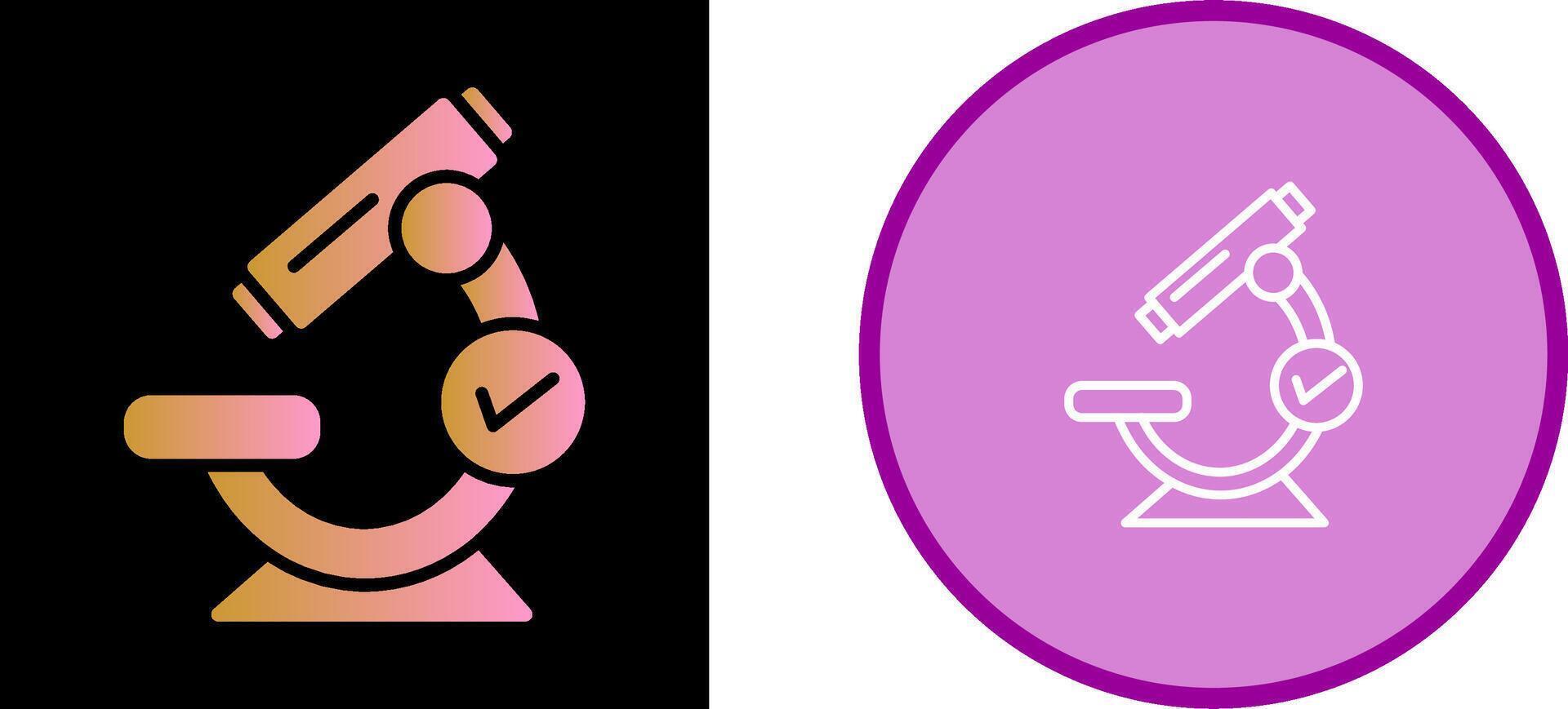 Microscope Vector Icon