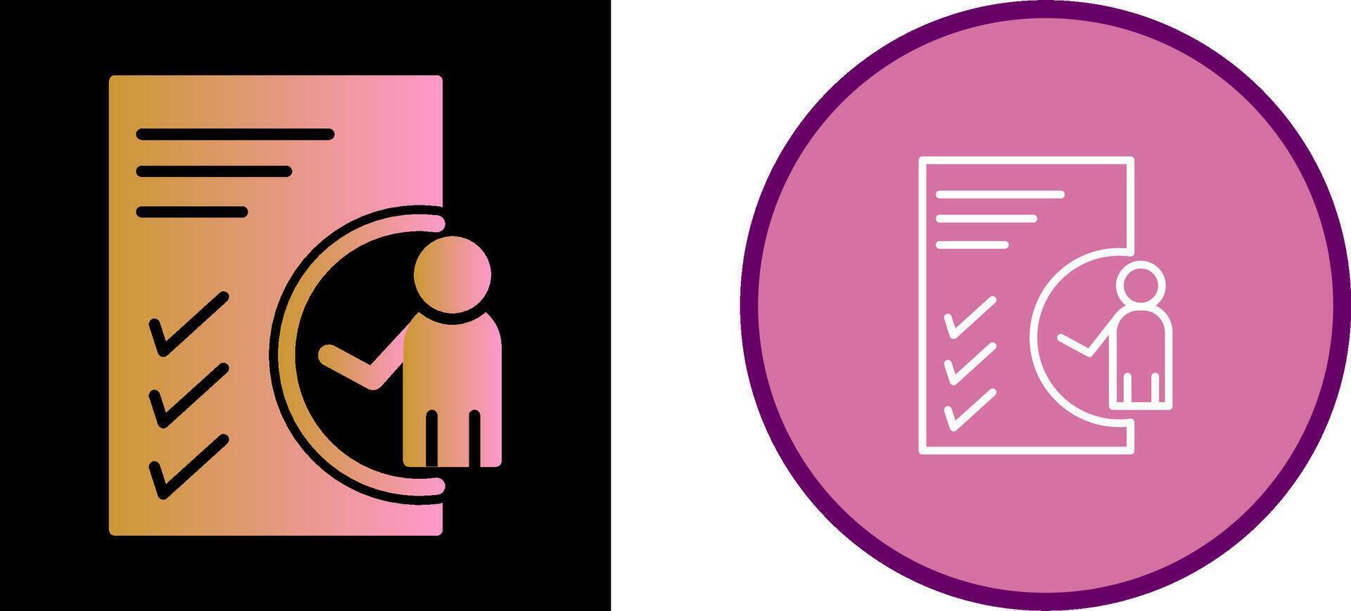 Checklist Vector Icon