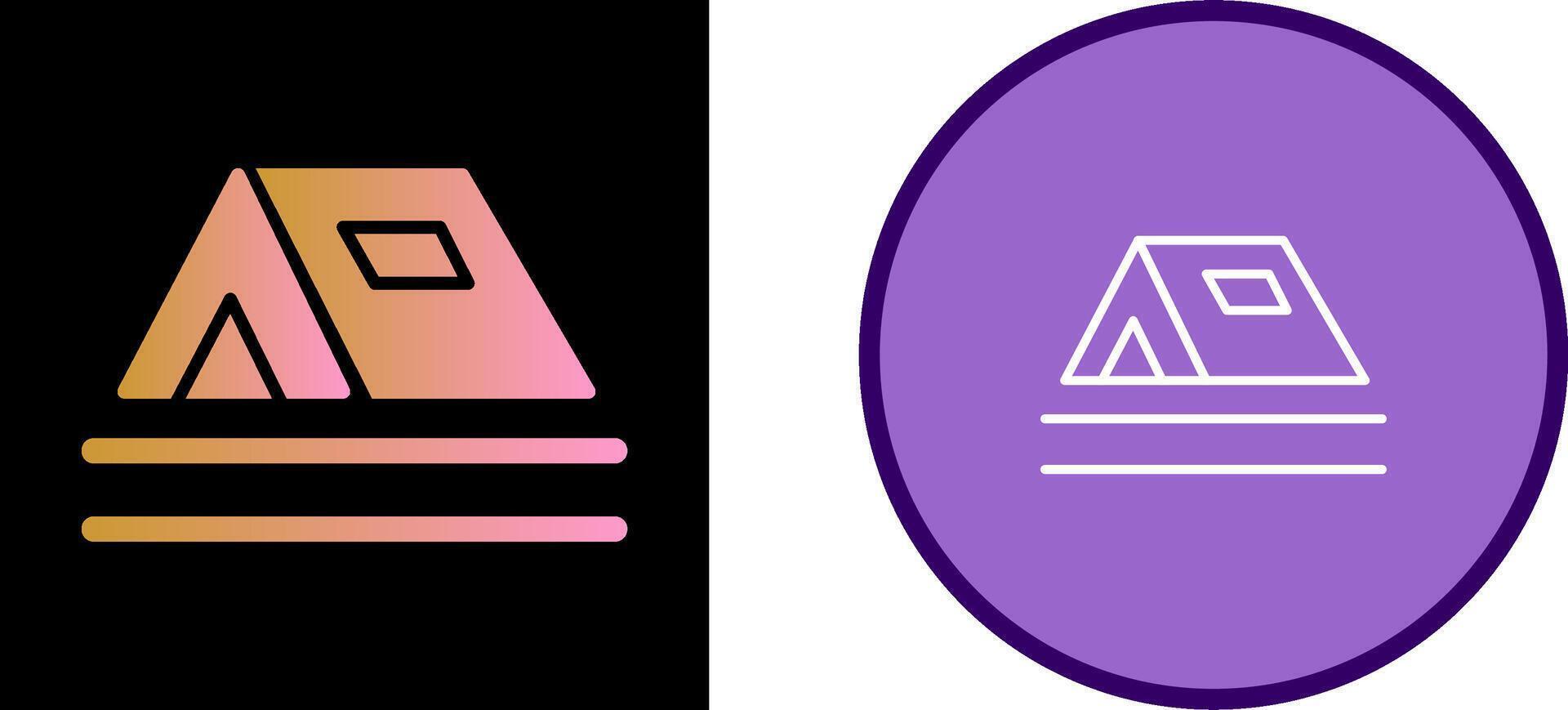 Tent Vector Icon
