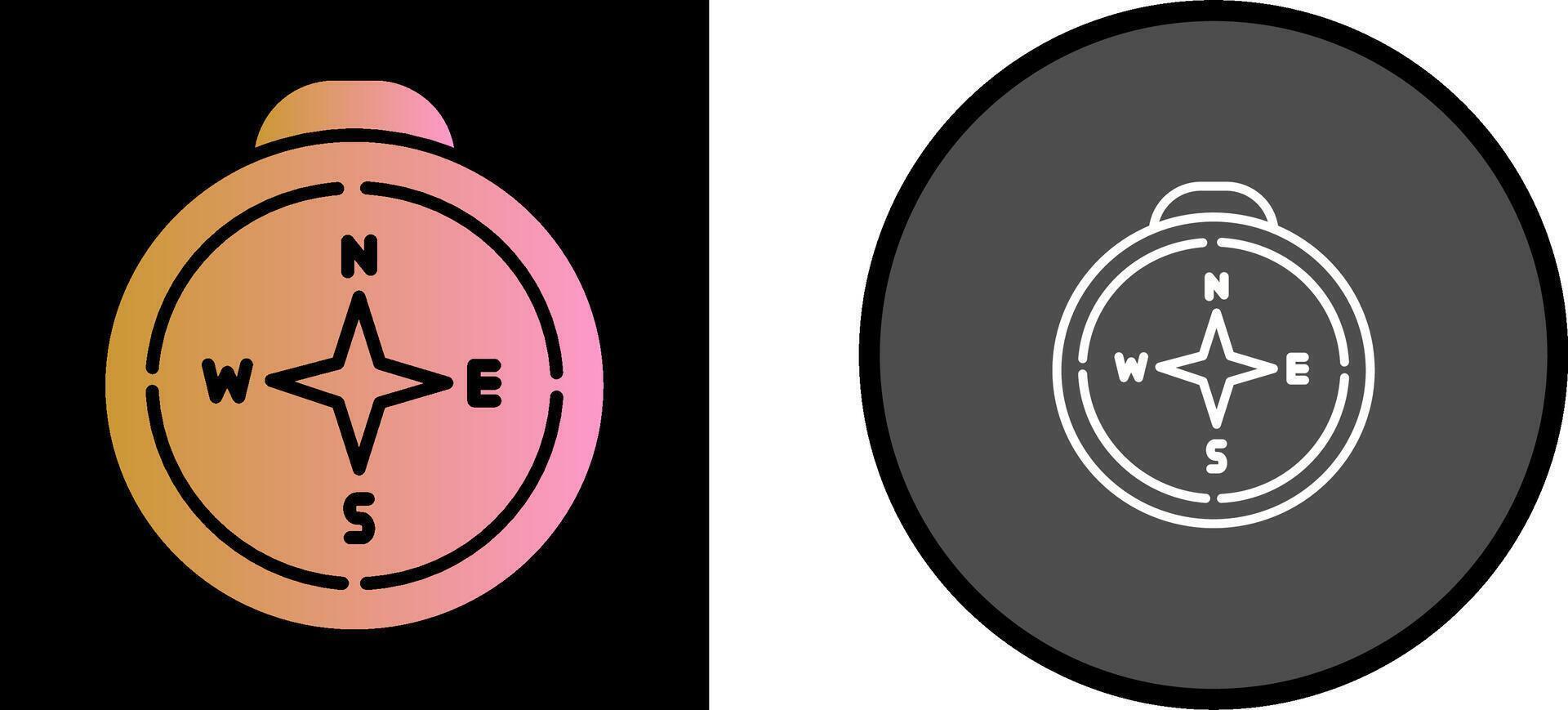 Compass Vector Icon