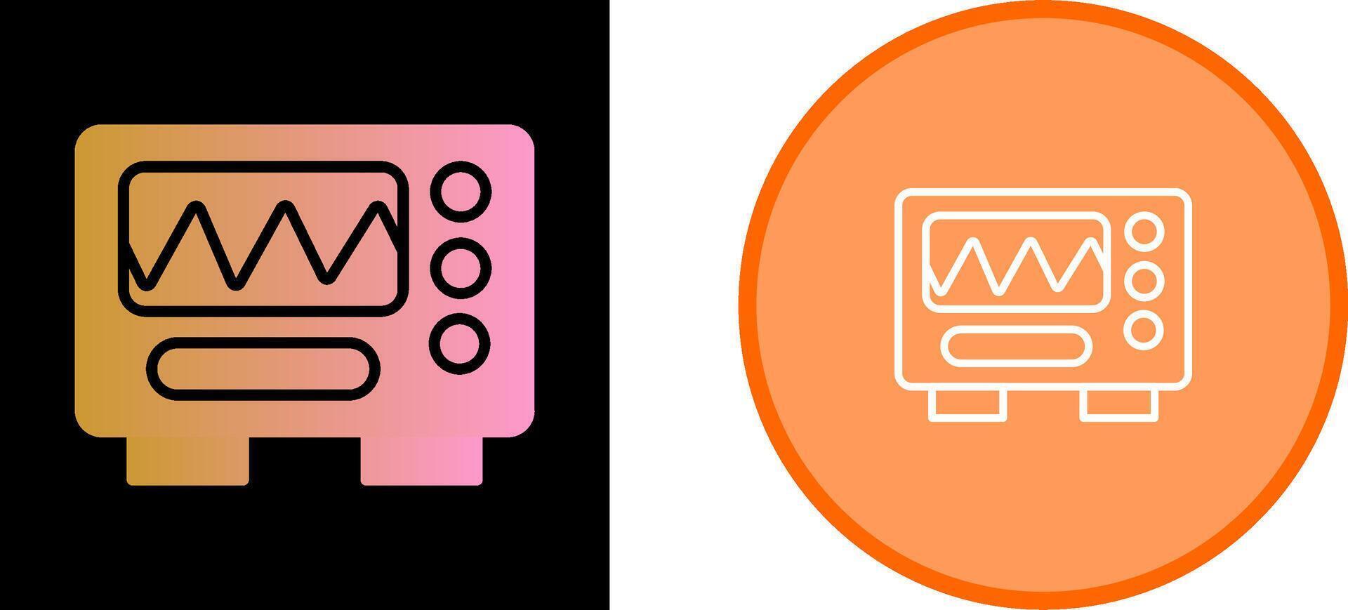 Oscilloscope Vector Icon
