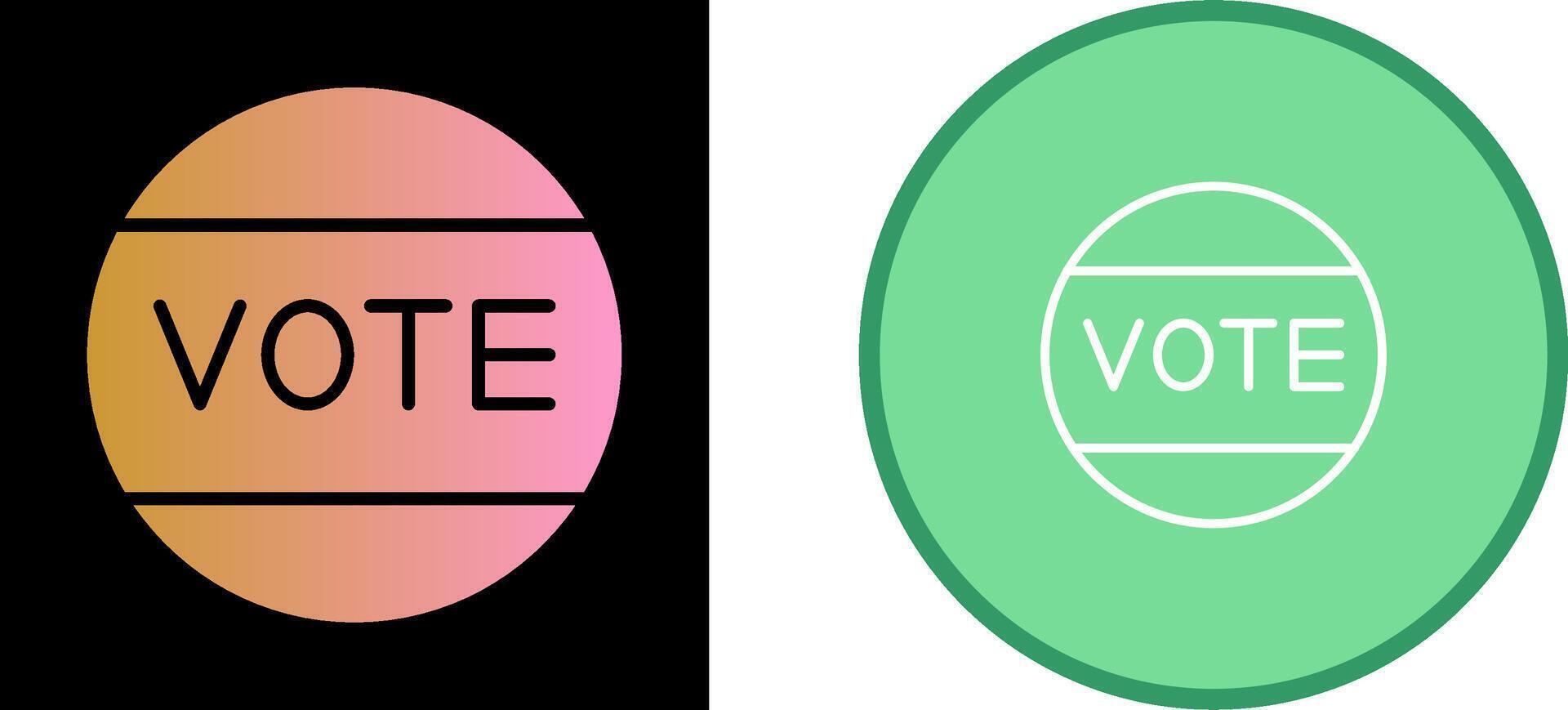 Vote Vector Icon