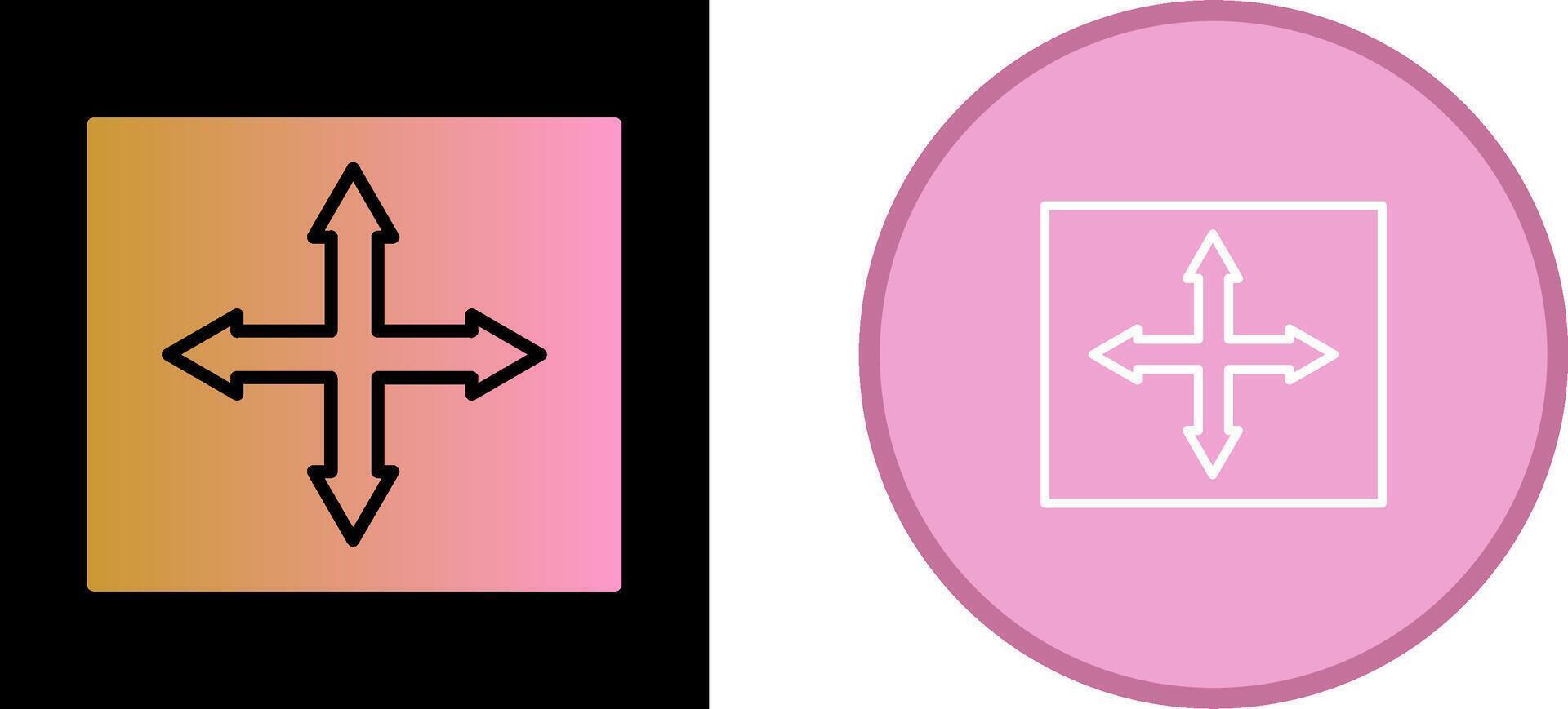 Directions Vector Icon