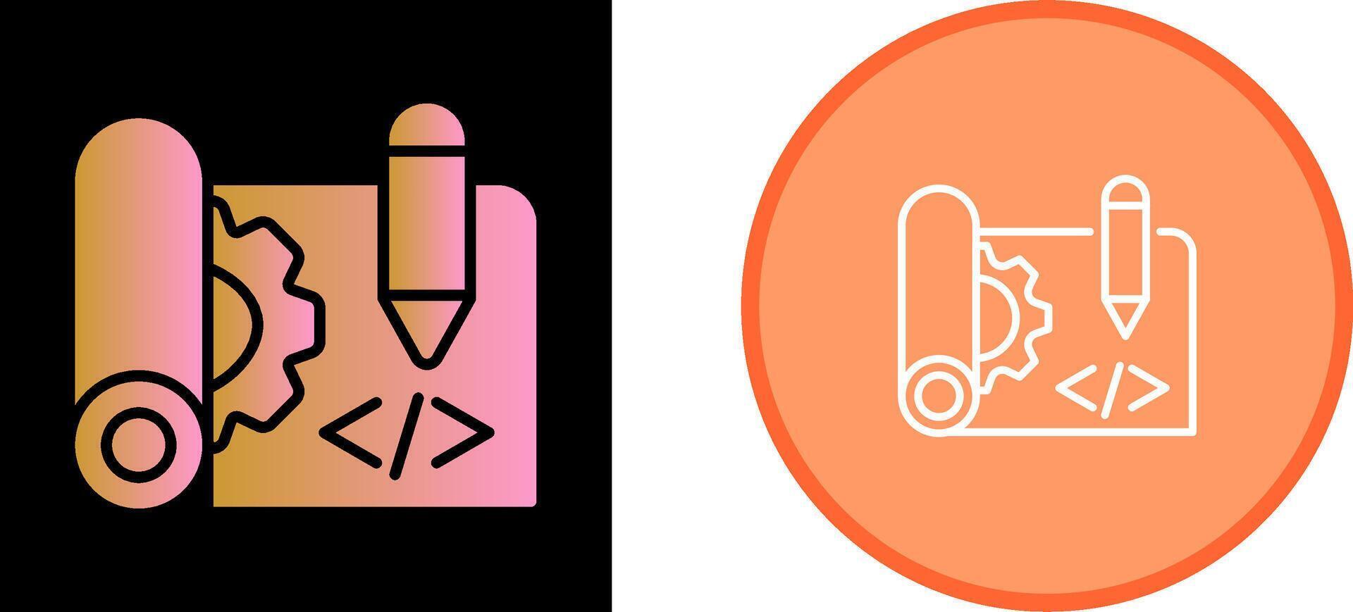 Blueprints Vector Icon