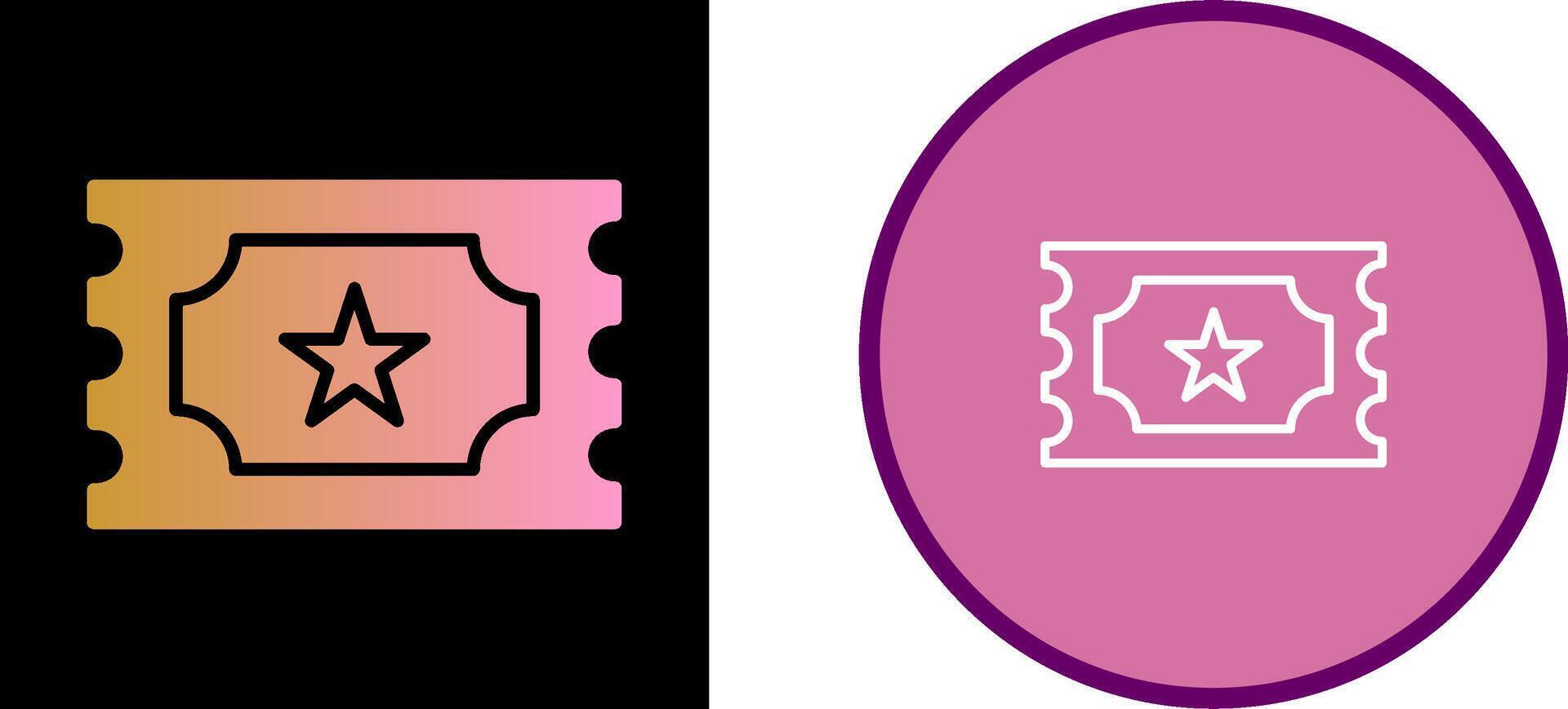 Tickets Vector Icon