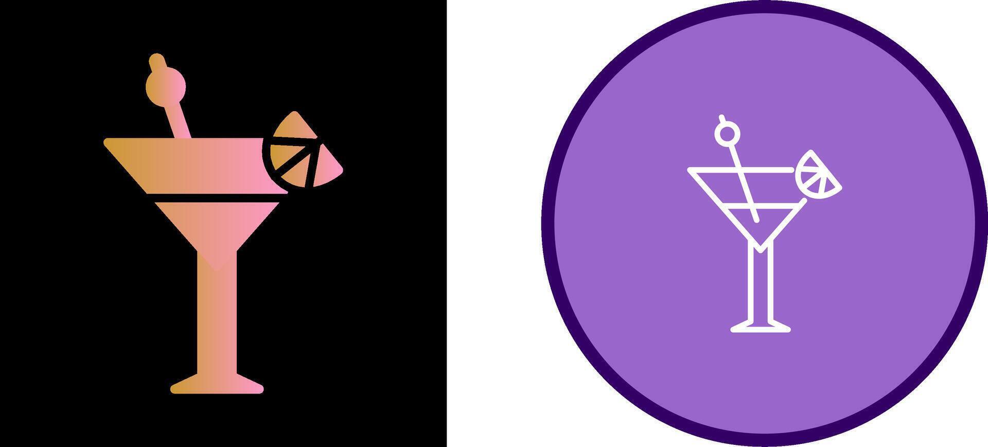 Martini Vector Icon
