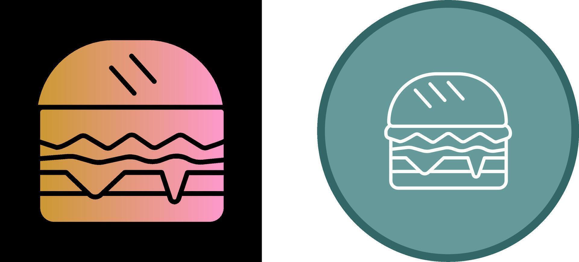 Hamburger Vector Icon