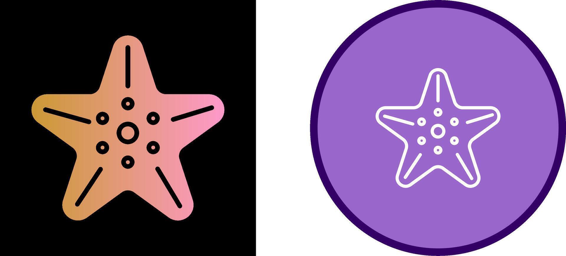 Starfish Vector Icon