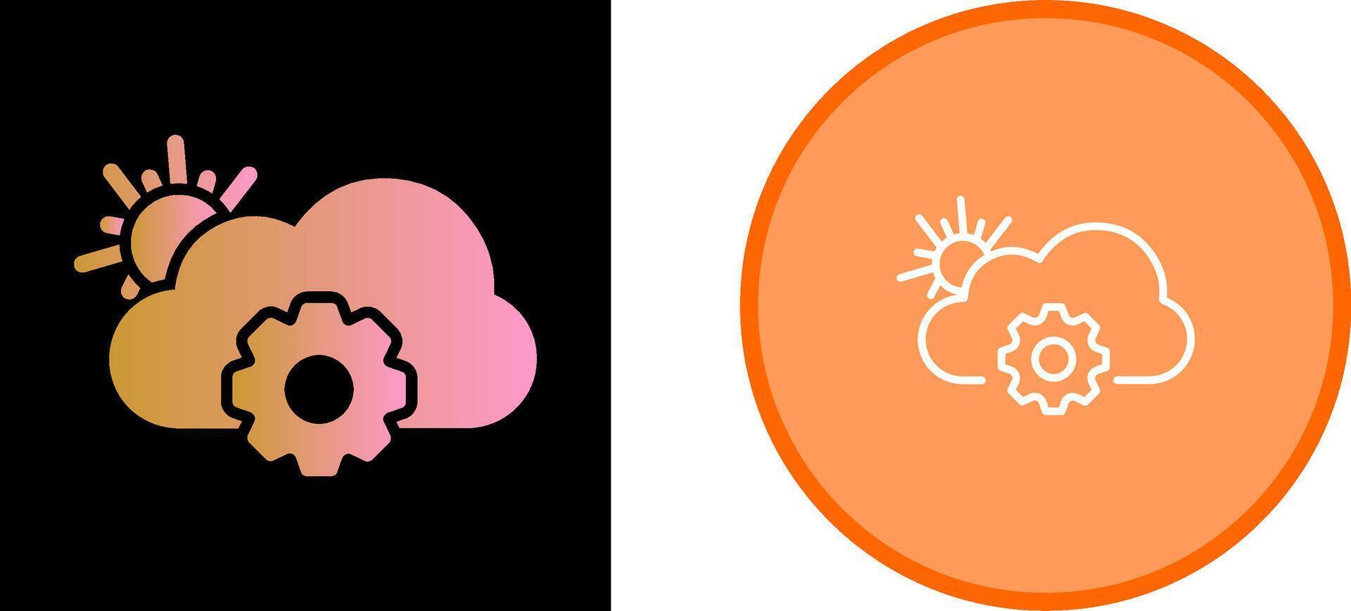 Forecast Vector Icon
