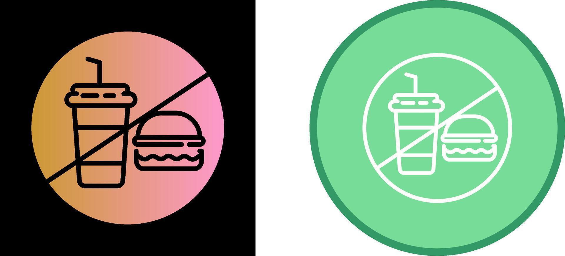 No Food Vector Icon