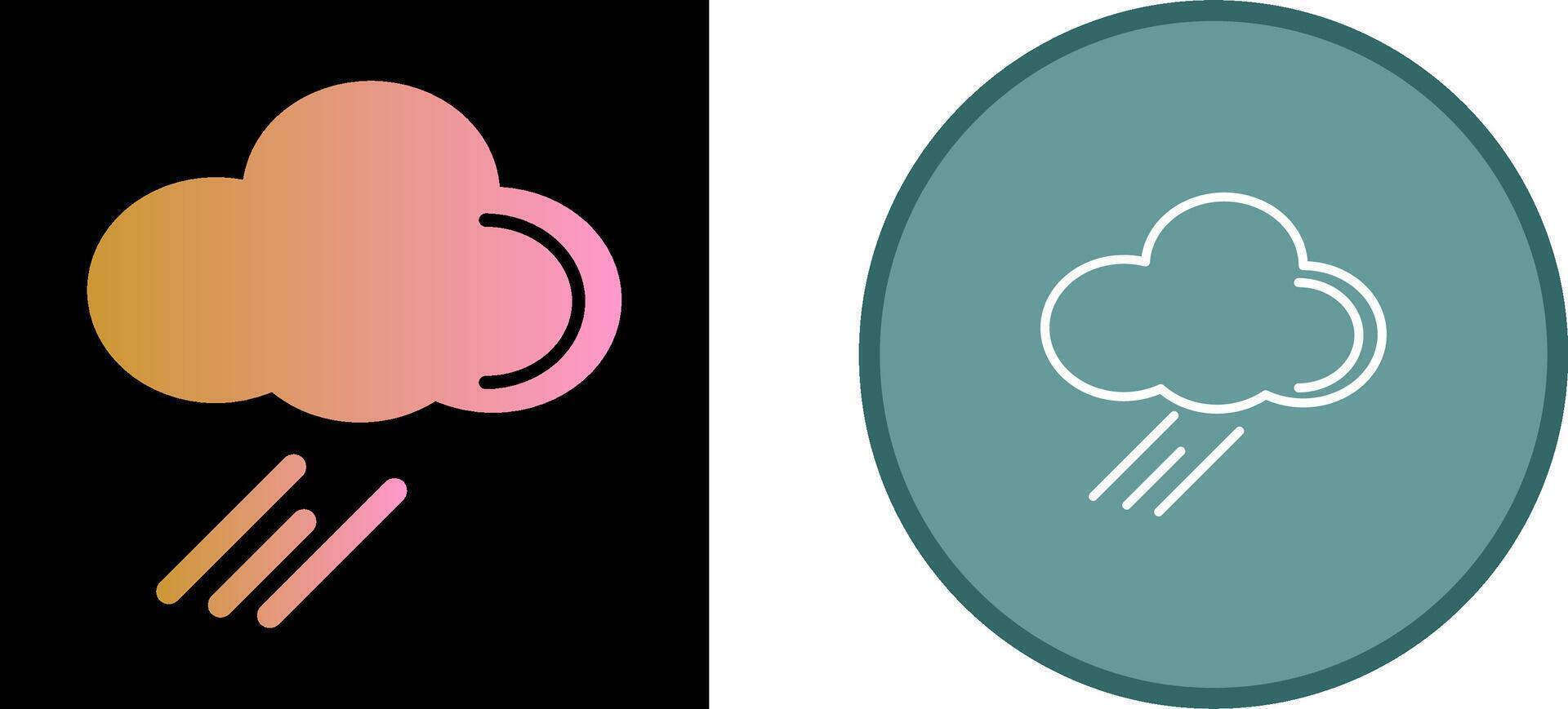 Rain Vector Icon