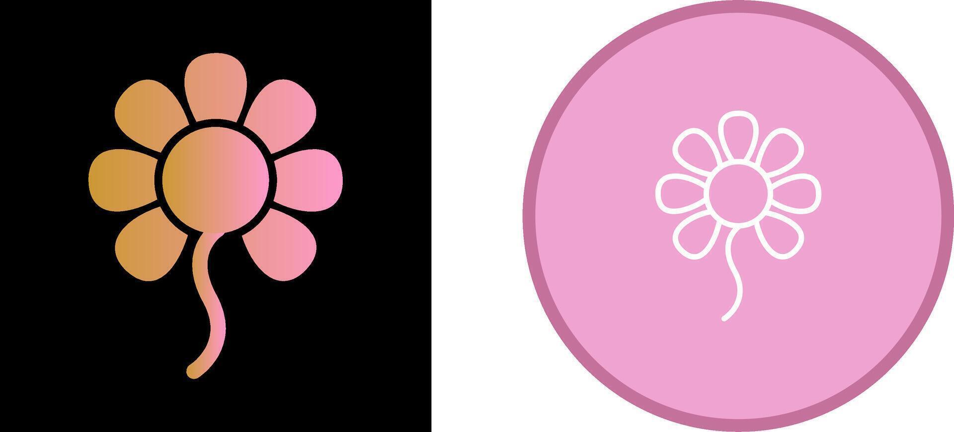 Small flowers Vector Icon