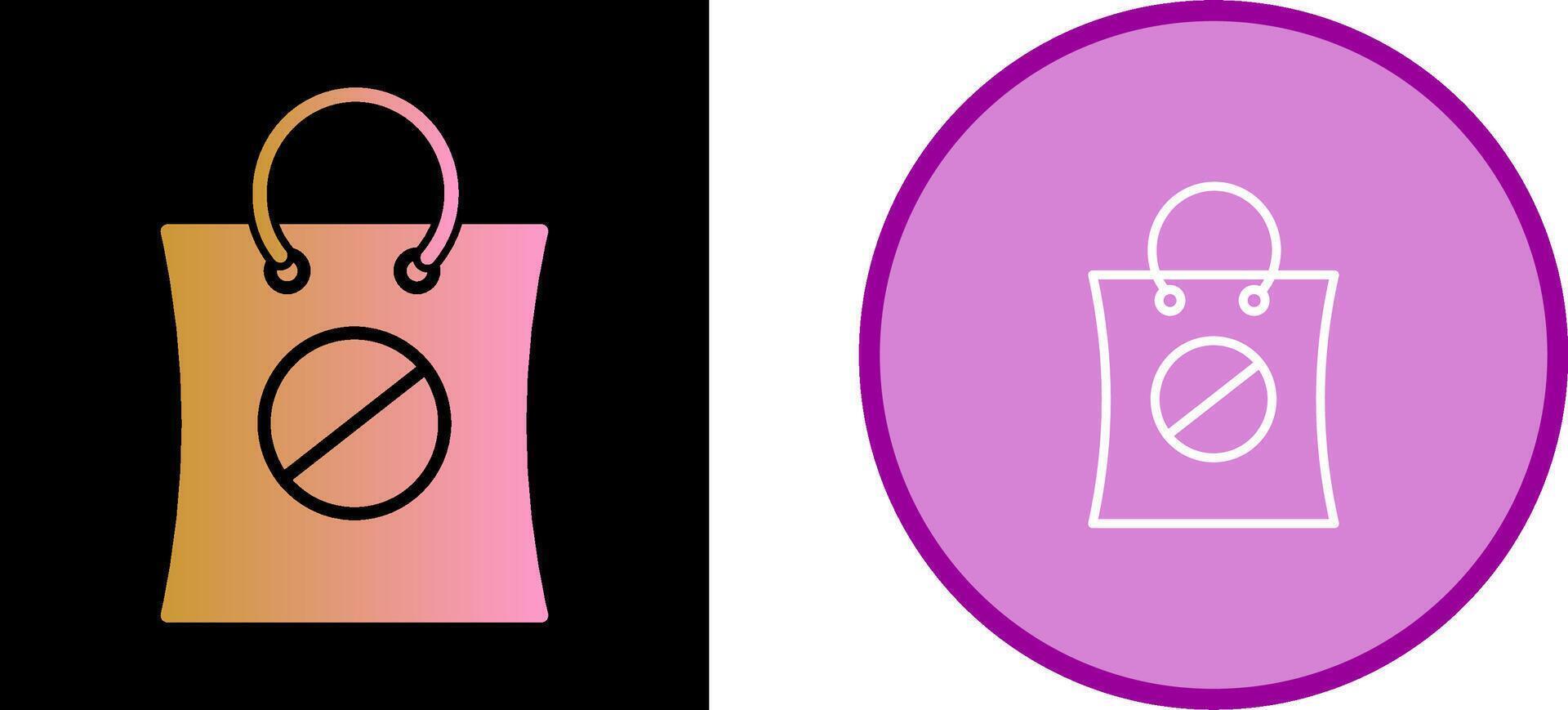 Pesticide Bags Vector Icon