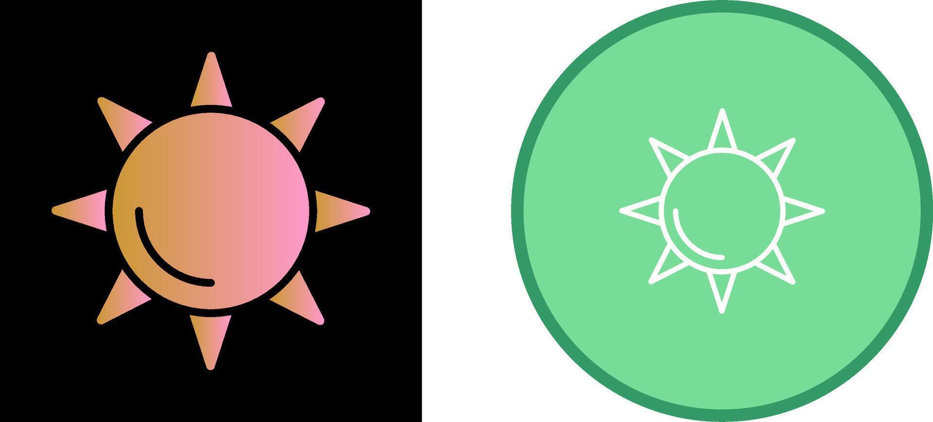 Sun Vector Icon