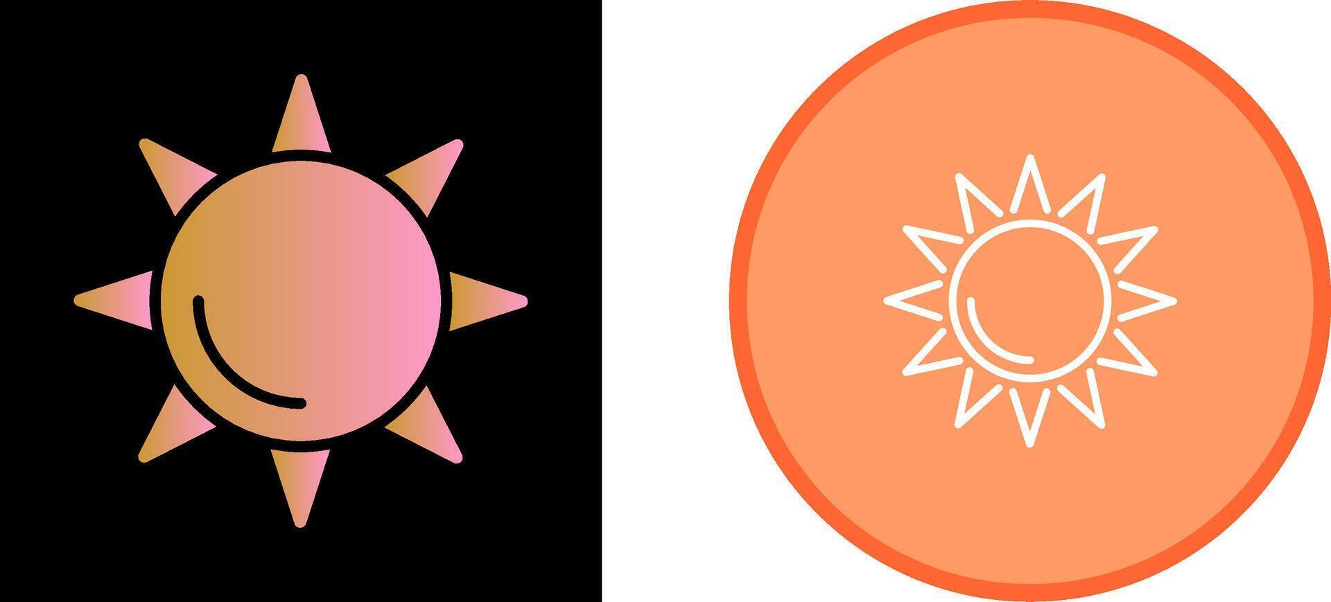 Sun I Vector Icon