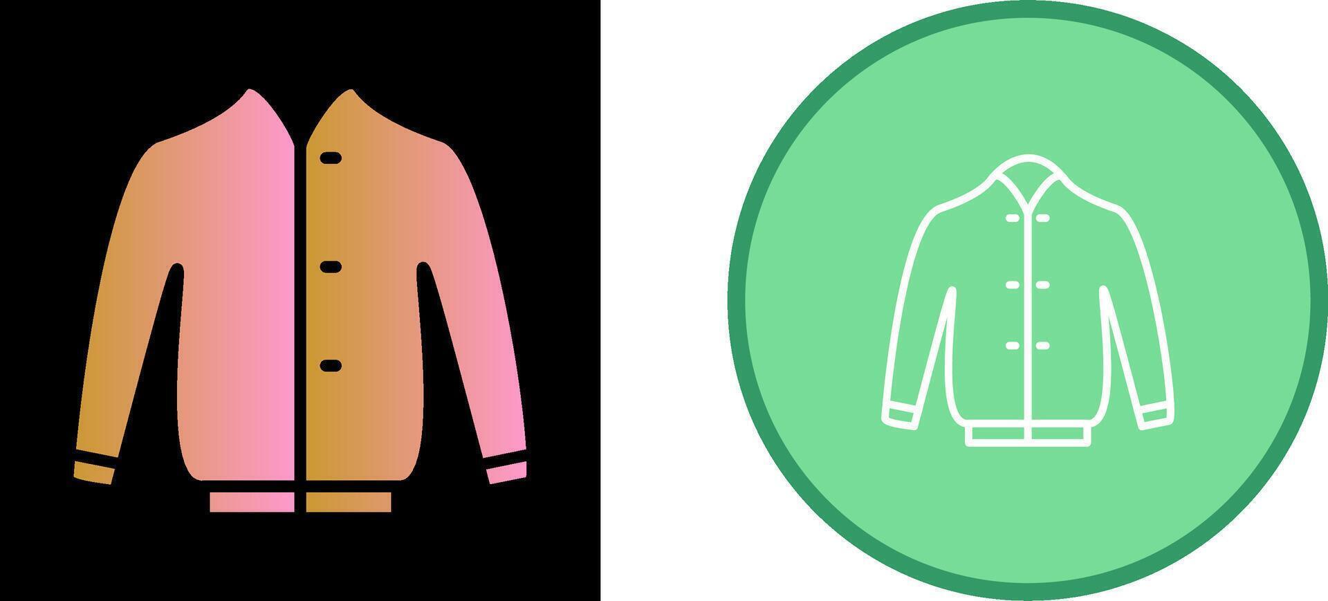 Stylish Jacket Vector Icon