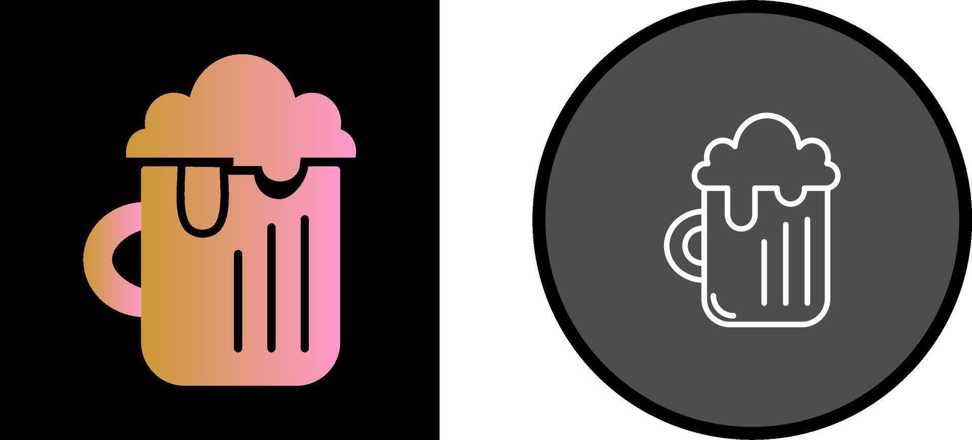 Pint of Beer Vector Icon