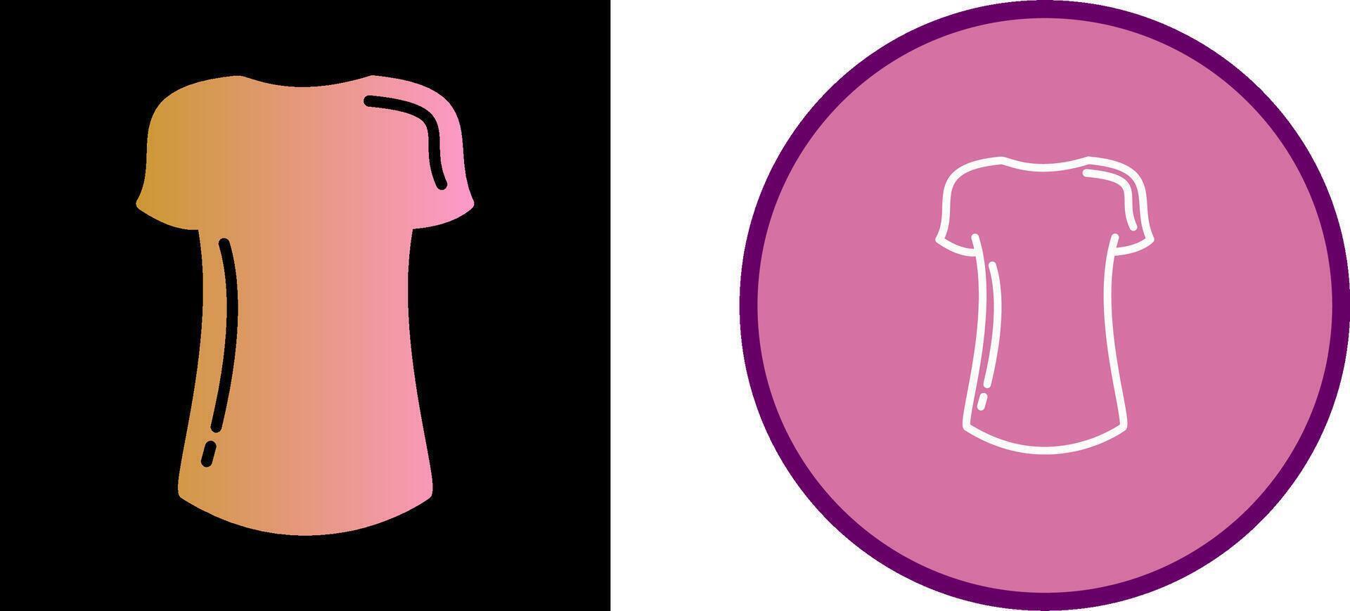 Ladies Shirt Vector Icon